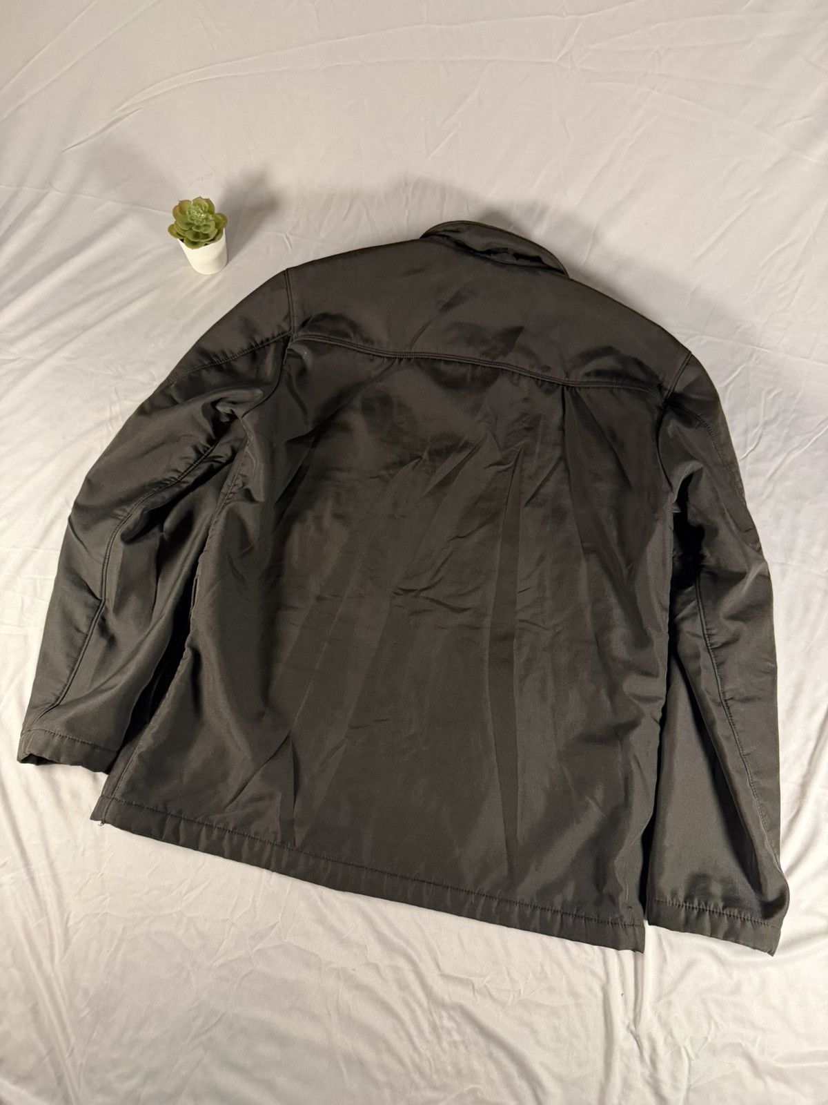 JUN MEN Junmen Japanese Archive Black Nylon Blend Fur Lined Jacket L Size US L / EU 52-54 / 3 - 7 Thumbnail