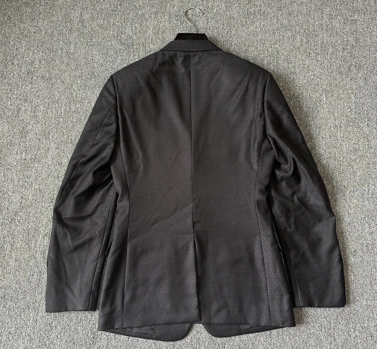 Dior Dior dark ribbed pattern wool suit2412-Nextarrow Size 44S - 3 Thumbnail