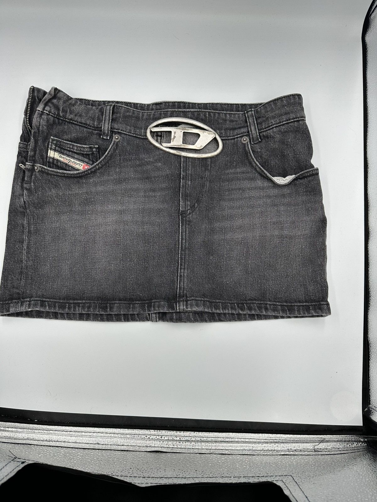 Diesel Diesel Emblemed Mini Skirt Size 28" / US 6 / IT 42 - 12 Thumbnail