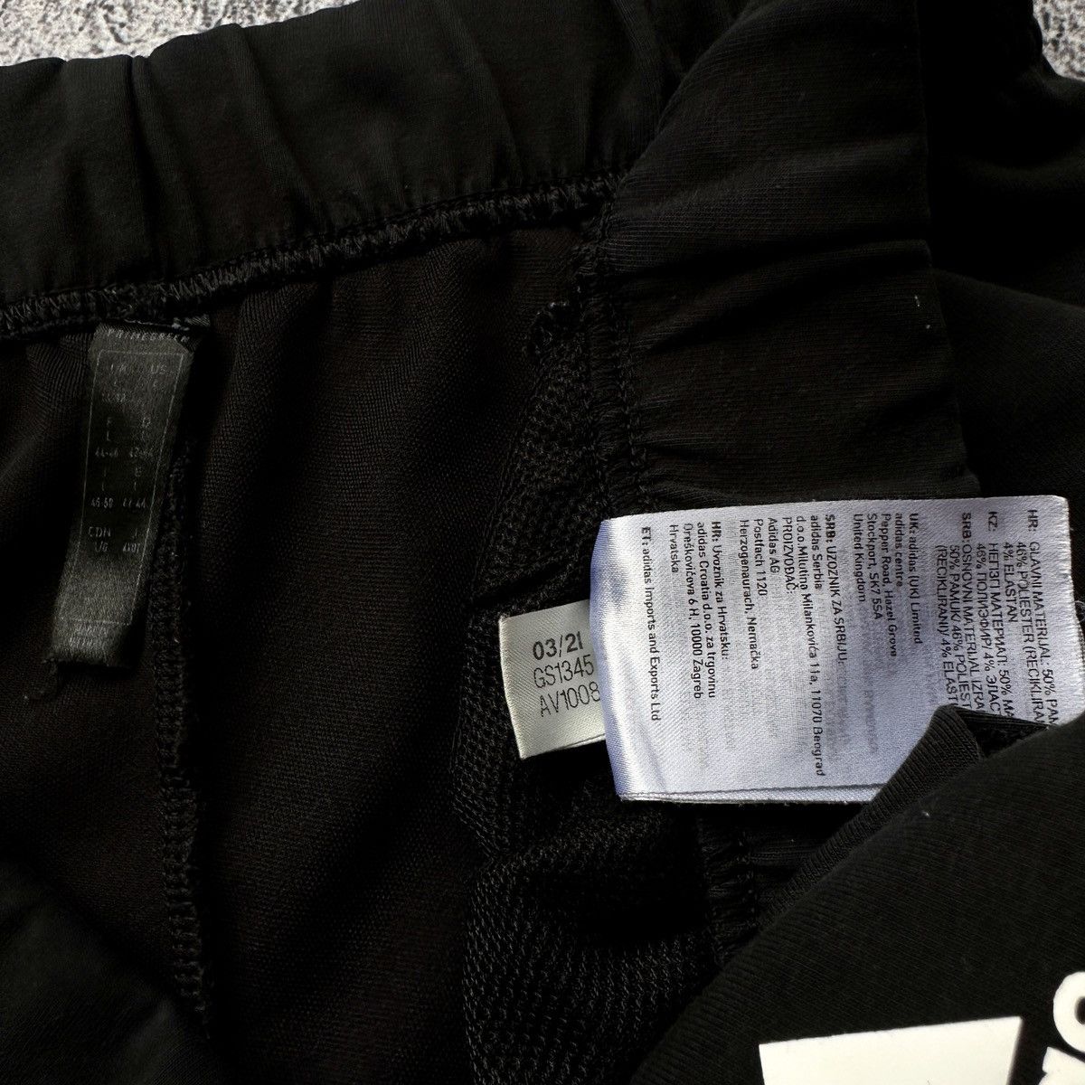 Adidas Men’s Sweatpants Adidas Black Size: L Size US 34 / EU 50 - 10 Thumbnail