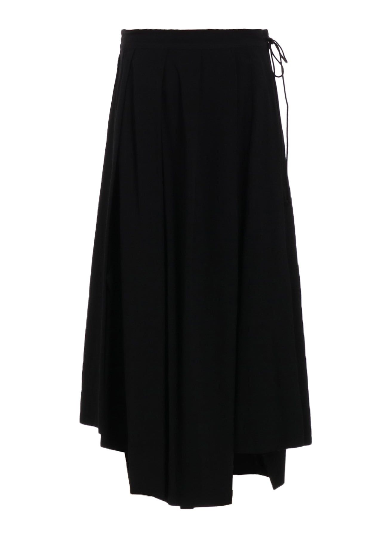 Yohji Yamamoto Yohji Yamamoto - POPLIN UNBALANCED TUCK SKIRT HAKAMA PANTS Size 31" - 12 Thumbnail
