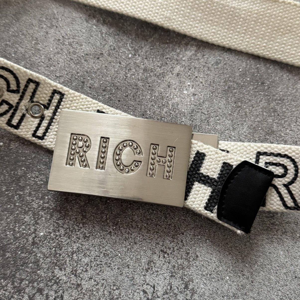 Hysteric Glamour × Japanese Brand × Vintage Richmond Y2K Vintage Opium Japan Avant Garde Cotton Belt Size ONE SIZE - 6 Thumbnail