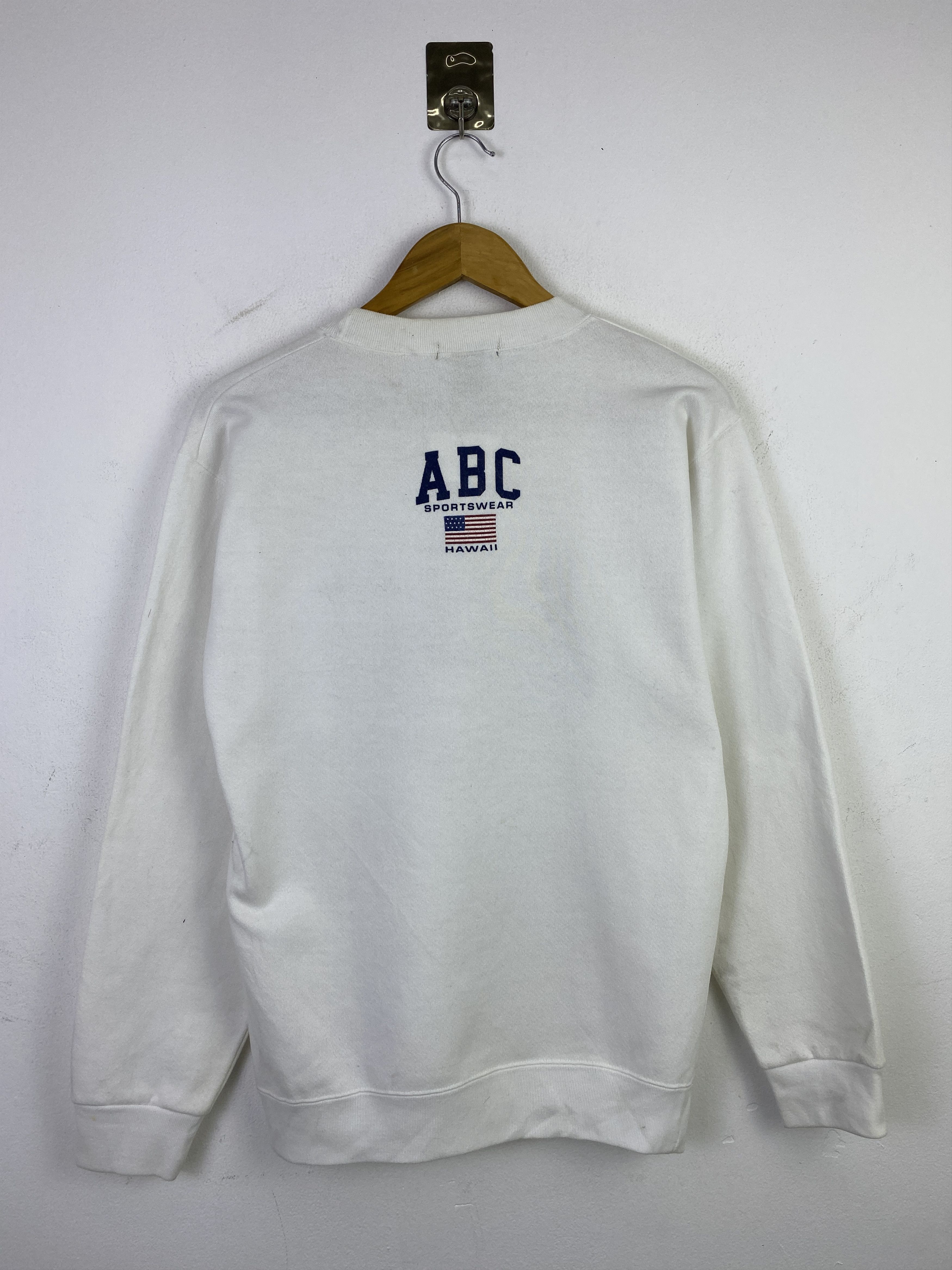 Vintage Vintage 90s ABC Sportswear Wording Sweatshirt SH0380 Size US S / EU 44-46 / 1 - 3 Thumbnail