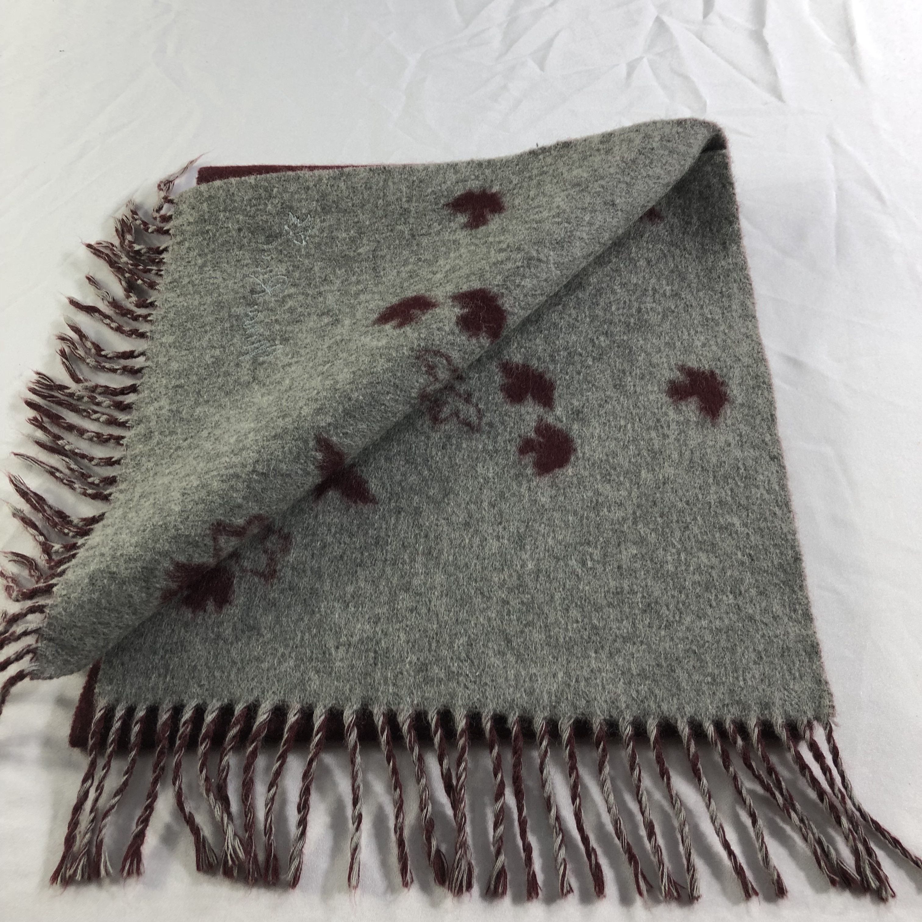 Nina Ricci Nina Ricci Wool Scarf Muffler V2287 Size ONE SIZE - 6 Thumbnail