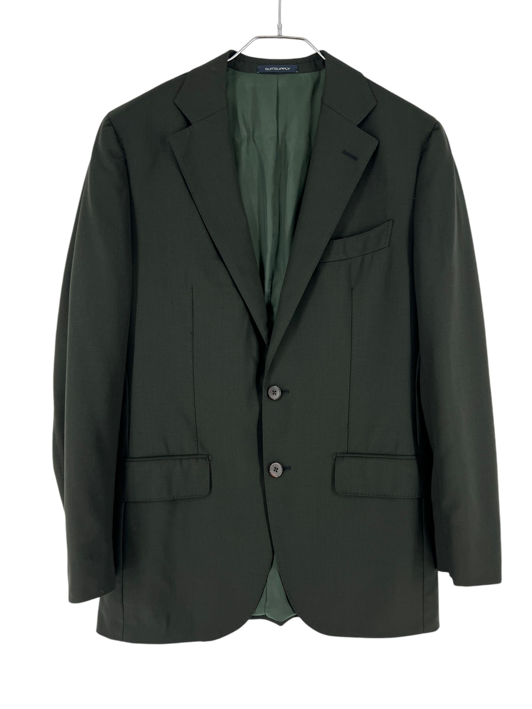Suitsupply La Spalla Wool Formal Blazer Waistcoat Suit EU:94; UK/US:38L Size 38L - 2 Thumbnail