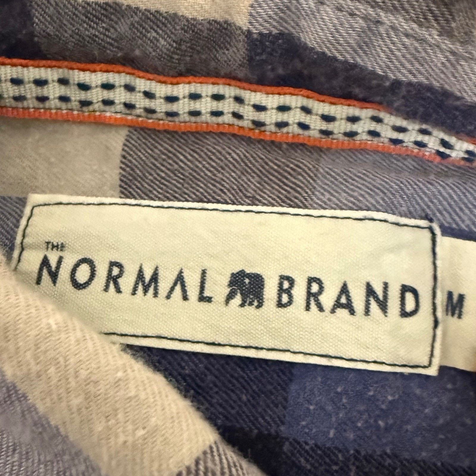 Other The Normal Brand Shirt Mens M Plaid Long Sleeve Button Up Size US M / EU 48-50 / 2 - 2 Thumbnail