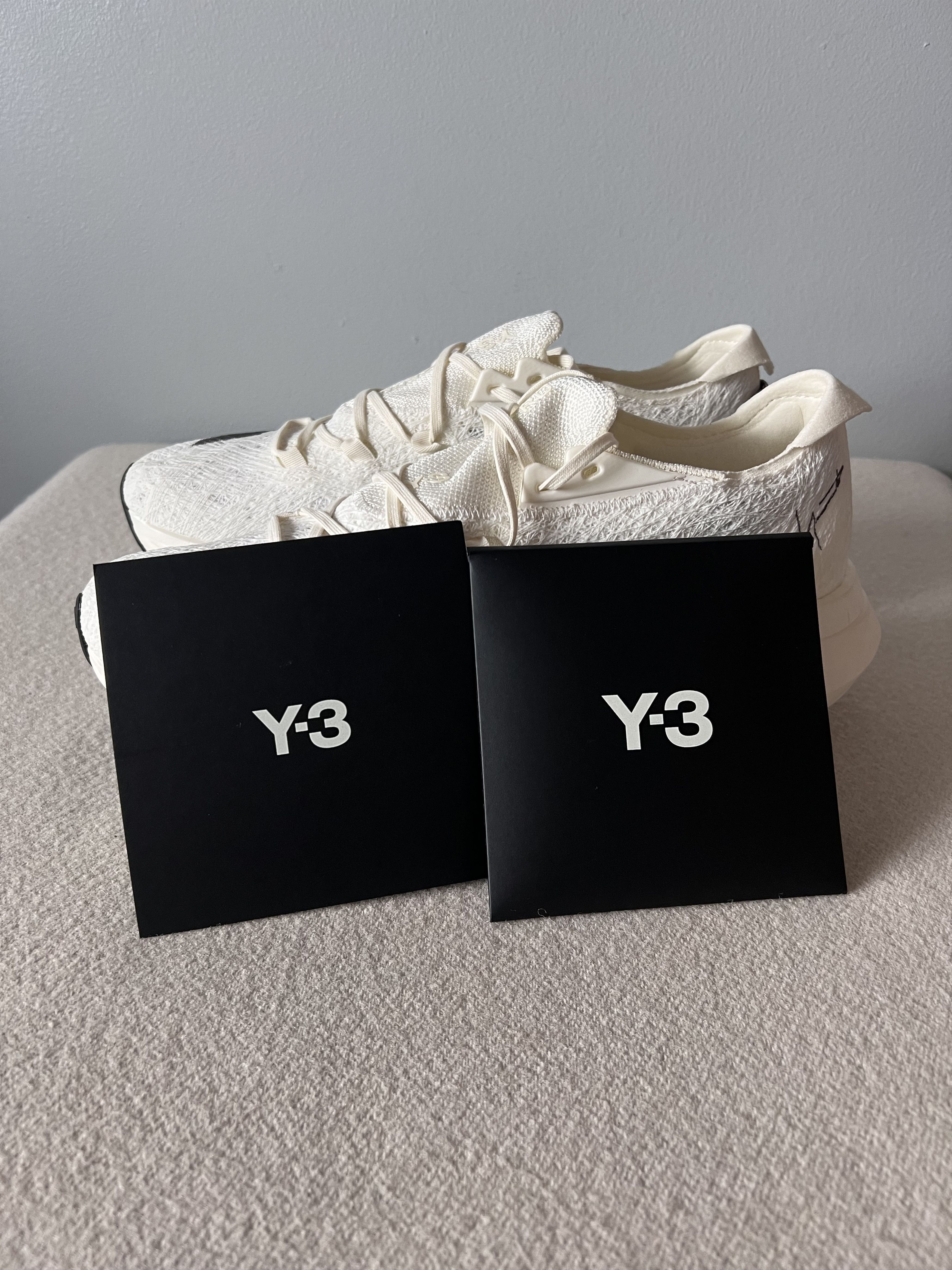 Adidas Adidas Y-3 Prime X 2 Strung in White Size US 11.5 / EU 44-45 - 6 Thumbnail
