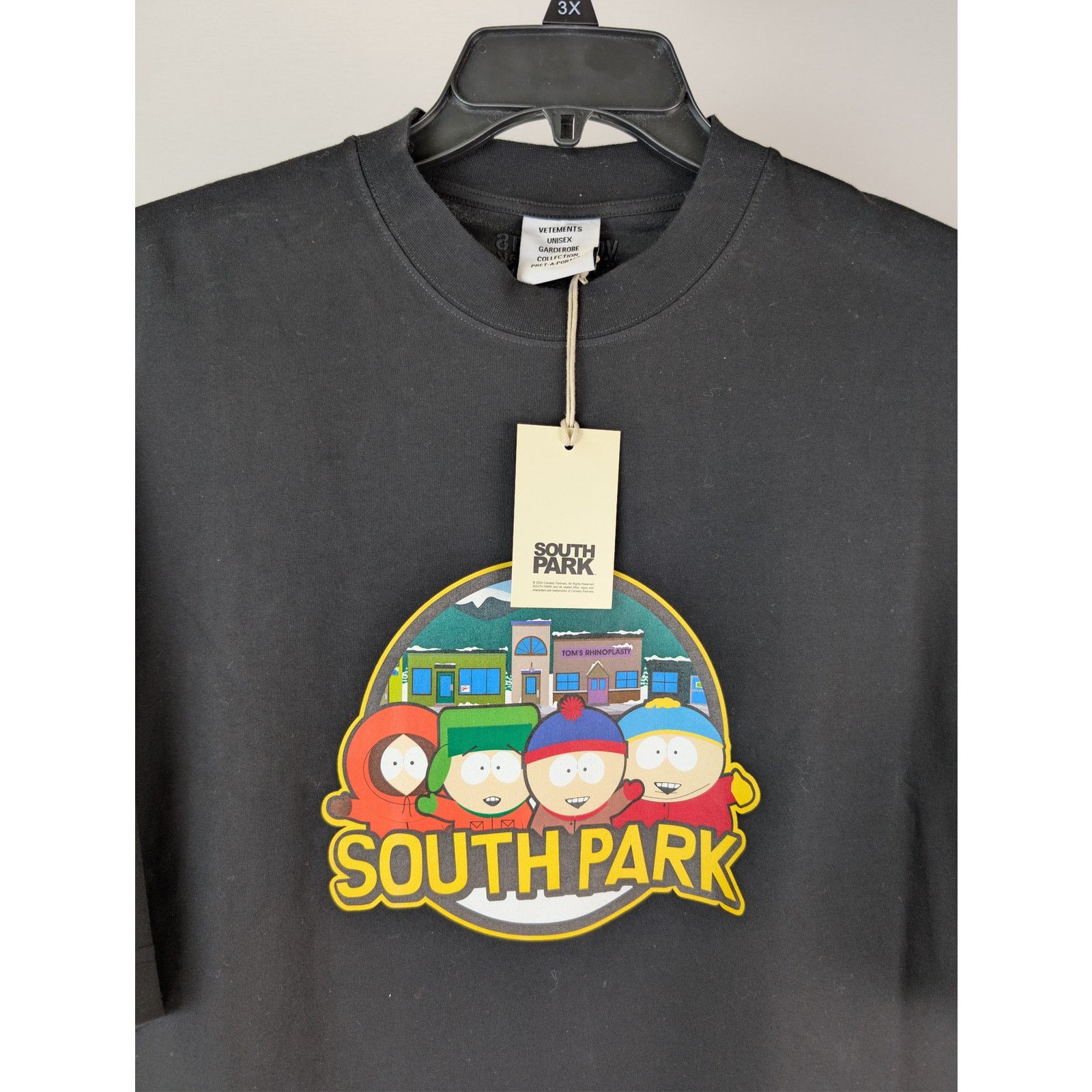 Vetements o1rshd1 South Park oversized T-shirt in Black Size US S / EU 44-46 / 1 - 7 Thumbnail
