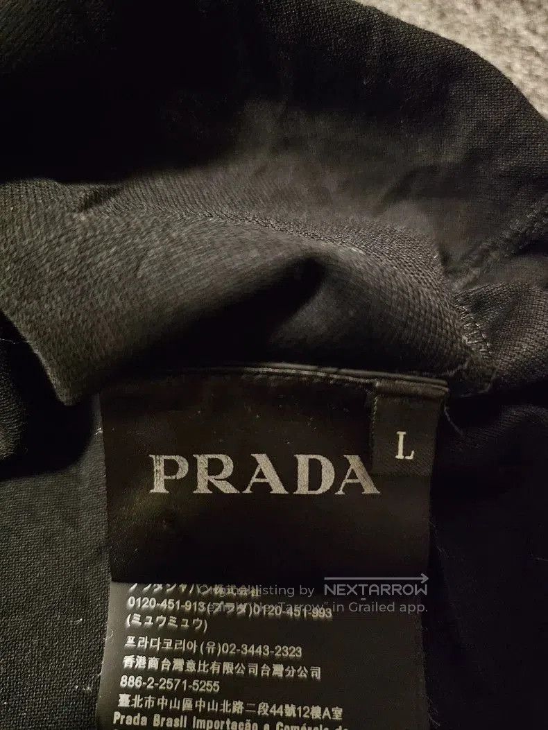 Prada Prada Black Short Sleeve Polo Shirt. Size US L / EU 52-54 / 3 - 5 Thumbnail