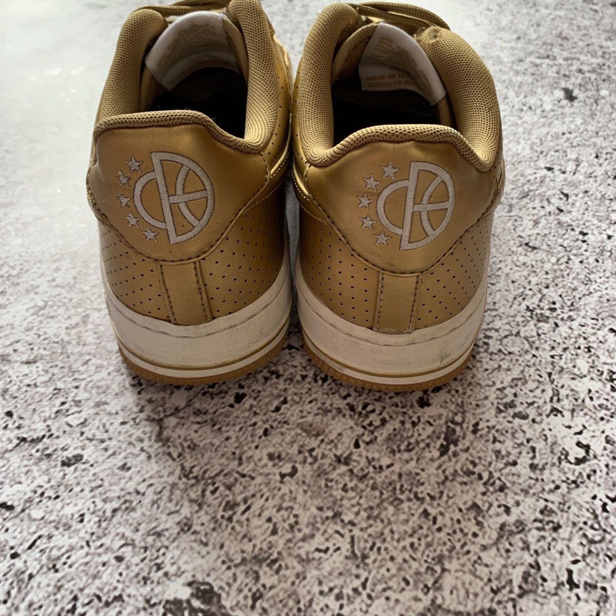 Nike Nike air force 07 lv8 gold basketball Size US 7.5 / IT 37.5 - 2 Thumbnail