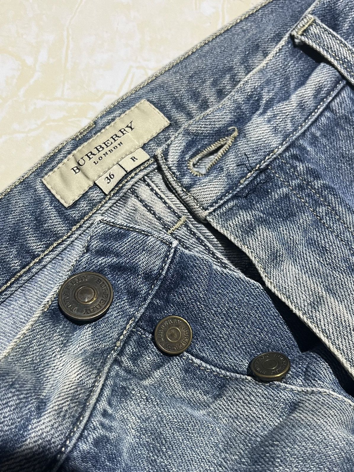 Burberry Burberry blue jeans selvedge Size US 36 / EU 52 - 5 Thumbnail