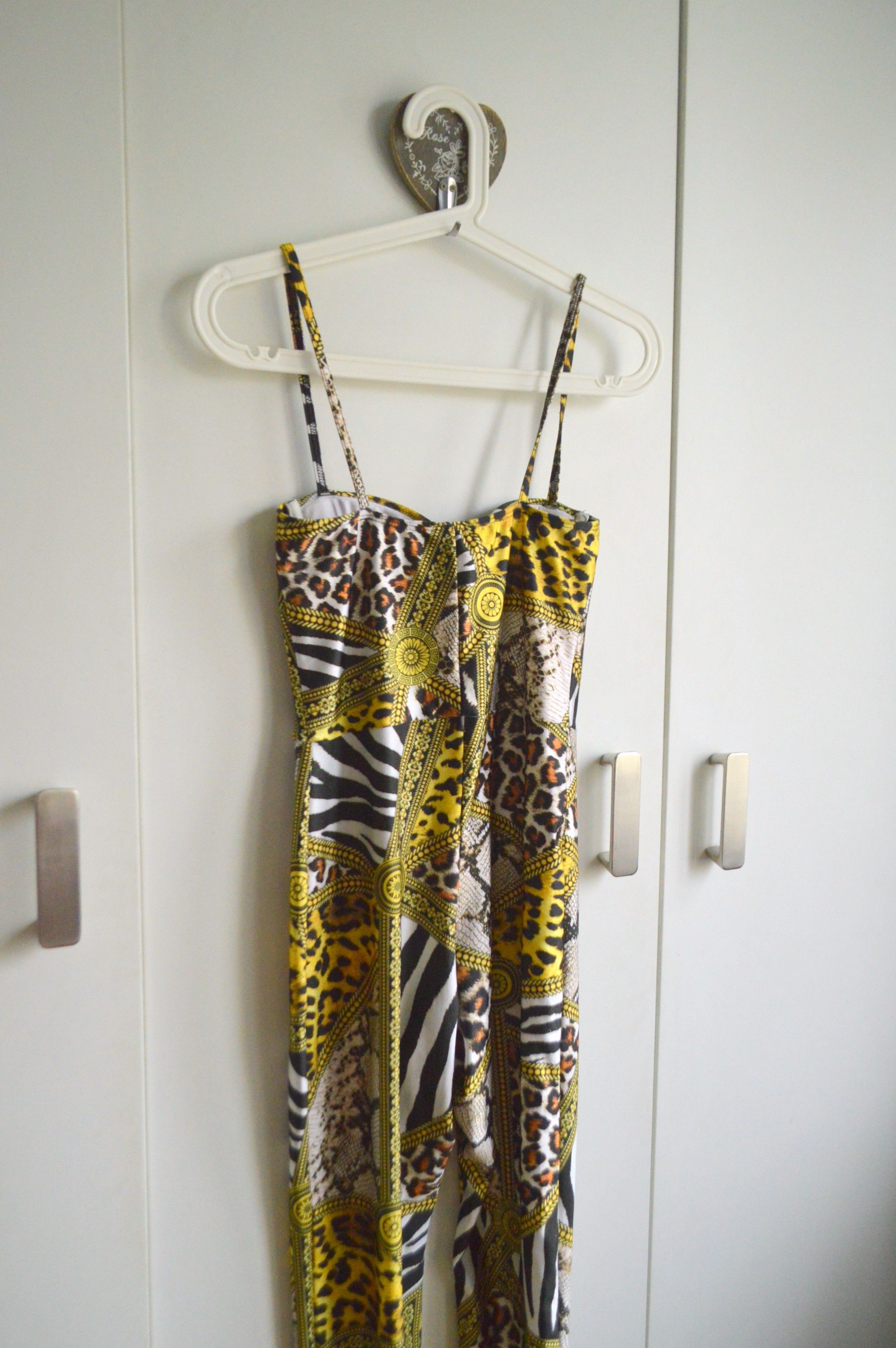 Jaded London Jaded London Baroque Animal Print Jumpsuit Y2K Versace Size 28" / US 6 / IT 42 - 7 Thumbnail