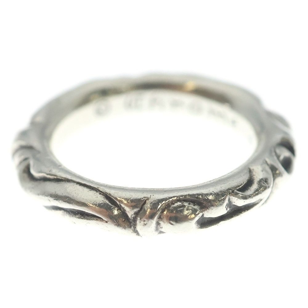Chrome Hearts CHROME HEARTS Scroll Band Ring Silver BCA351 Size ONE SIZE - 4 Thumbnail
