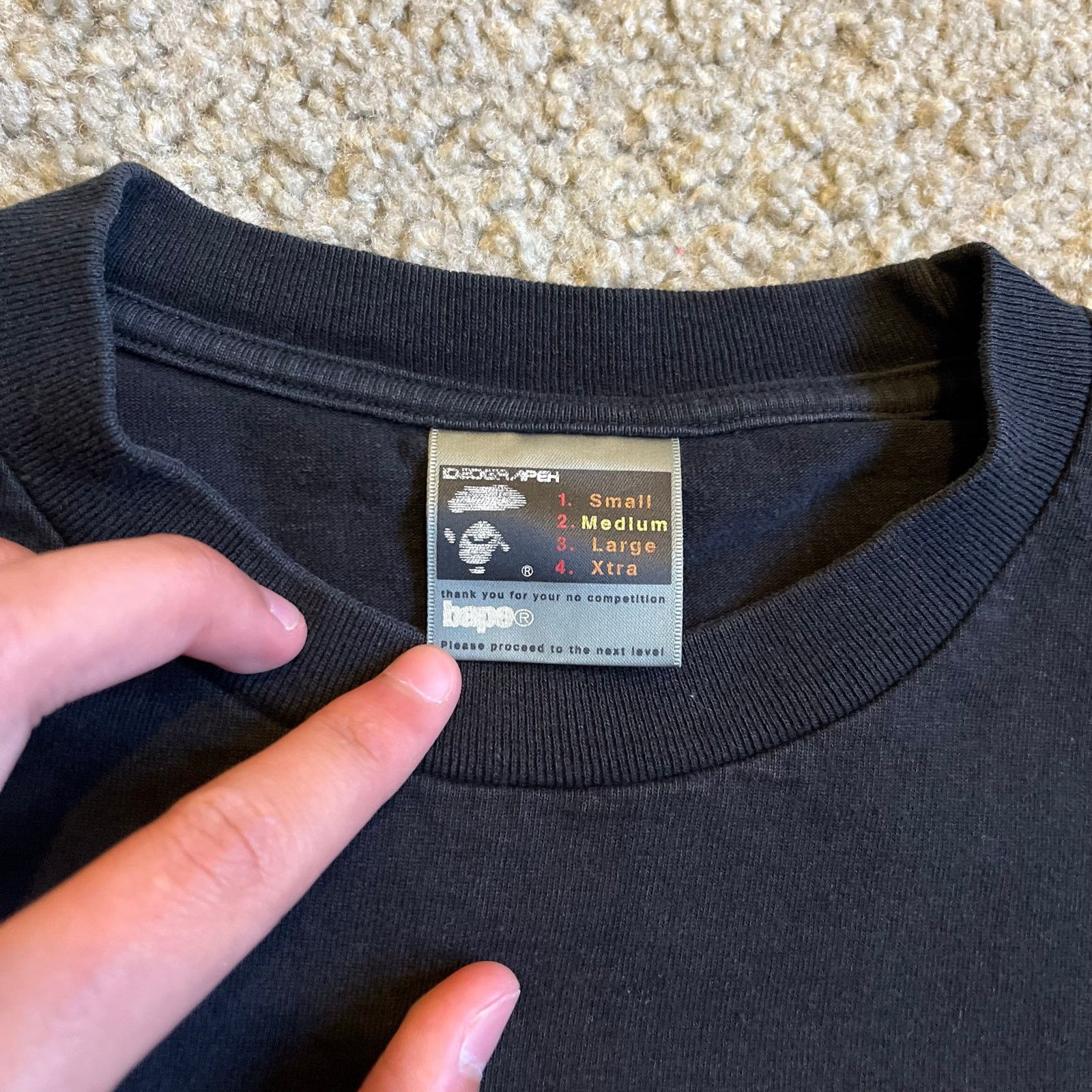 Bape Authentic Bape 2000's Longsleeve Tee M Size US M / EU 48-50 / 2 - 5 Thumbnail