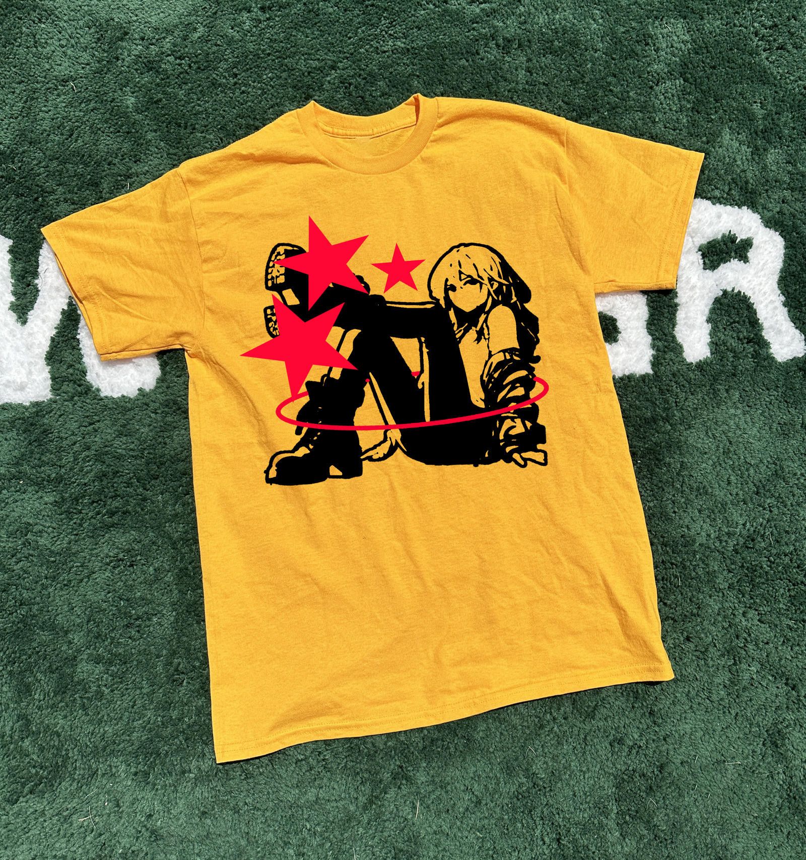Japanese Brand Muse Tee Yellow / Red Size US M / EU 48-50 / 2 - 1 Preview