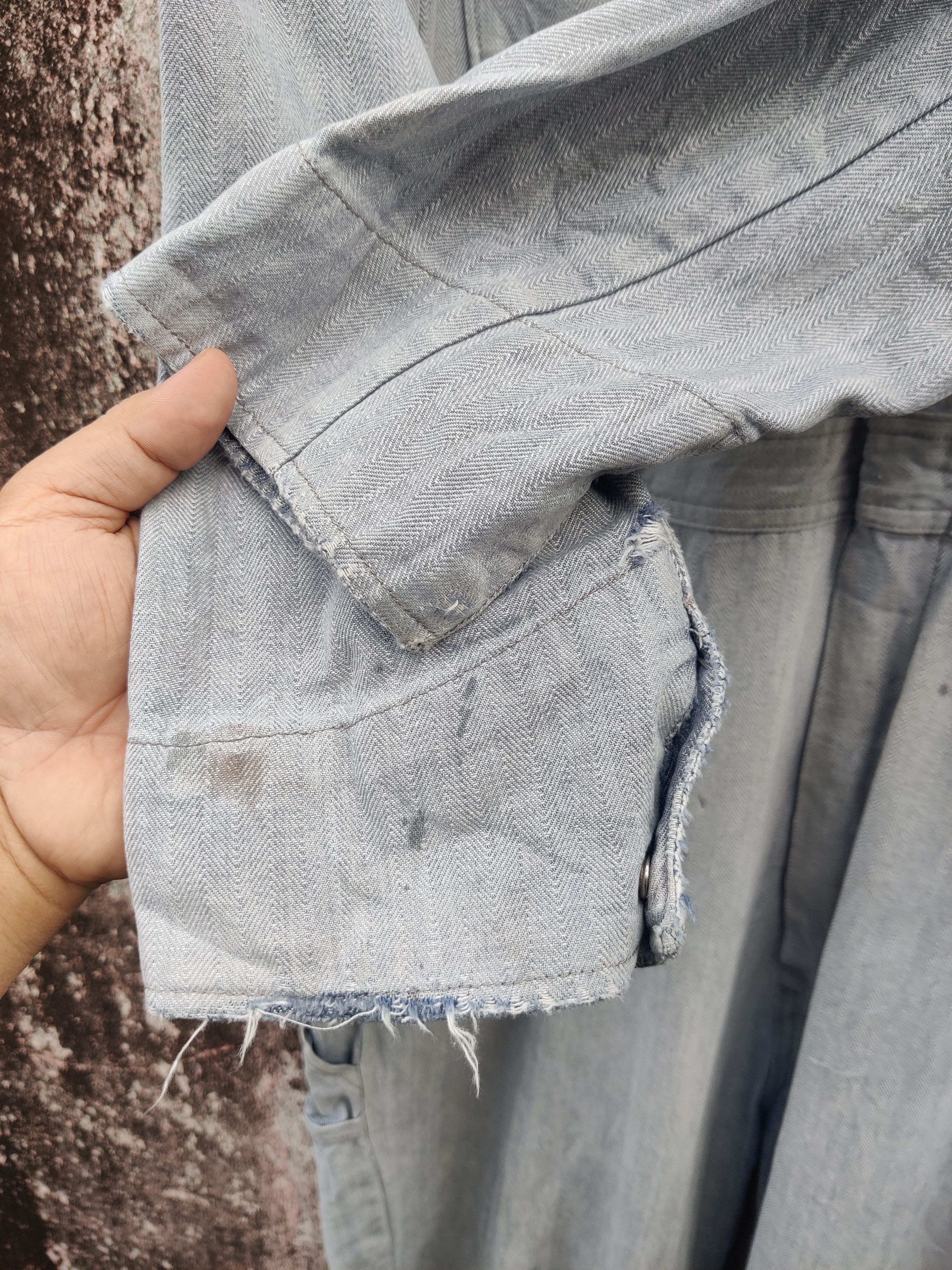 Dickies Vintage Distressed Dickies Herringbone Twill Coverall Size US 36 / EU 52 - 16 Thumbnail