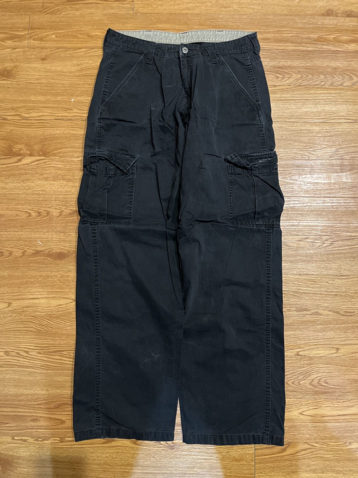 Vintage × Wrangler baggy vintage 90’s wrangled skater pants Size US 32 / EU 48 - 2 Thumbnail