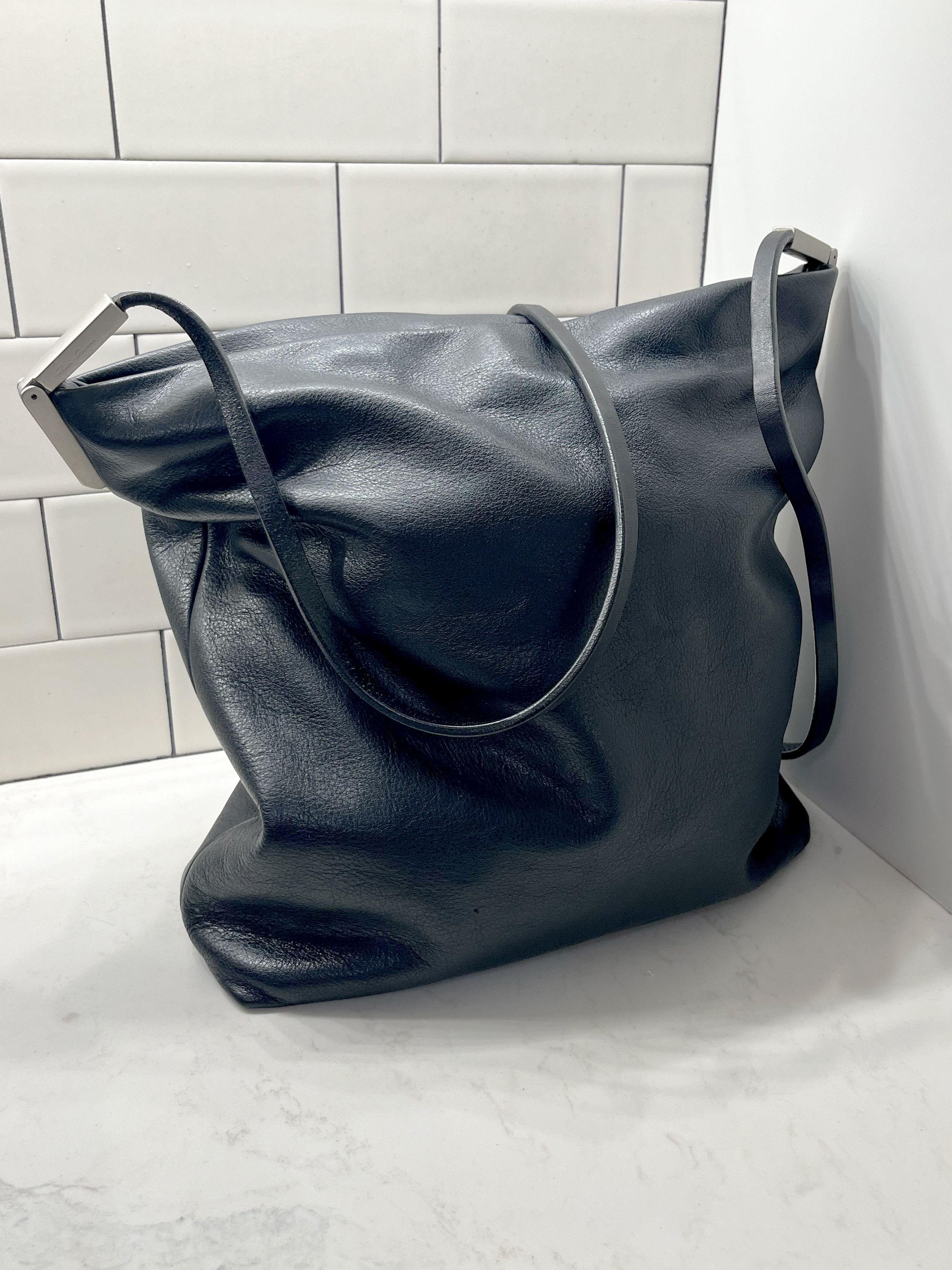 Rick Owens Big Adri Leather Bag Size ONE SIZE - 2 Thumbnail