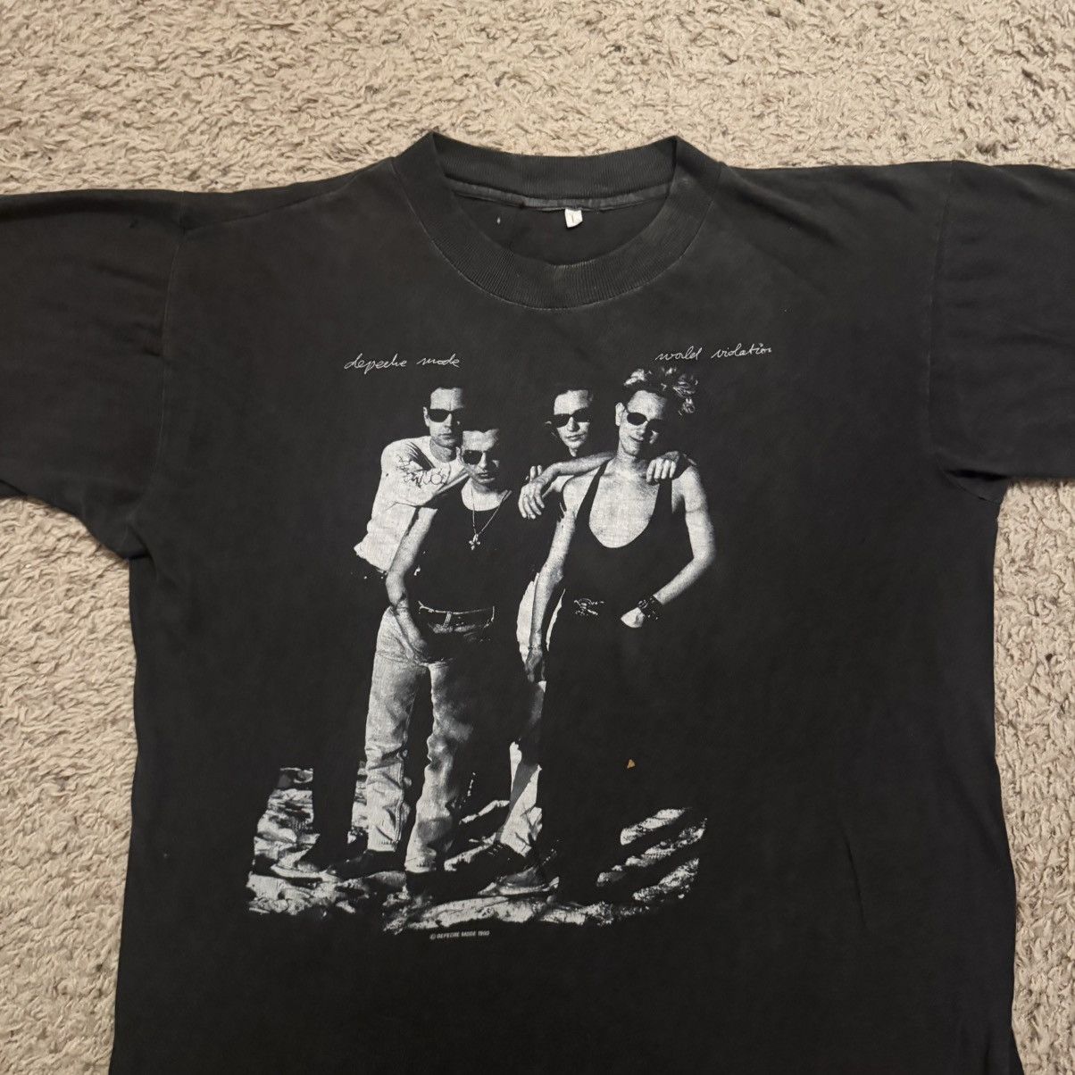 Other Vintage 1990 Depeche Mode Tour Tee L Size US L / EU 52-54 / 3 - 4 Thumbnail