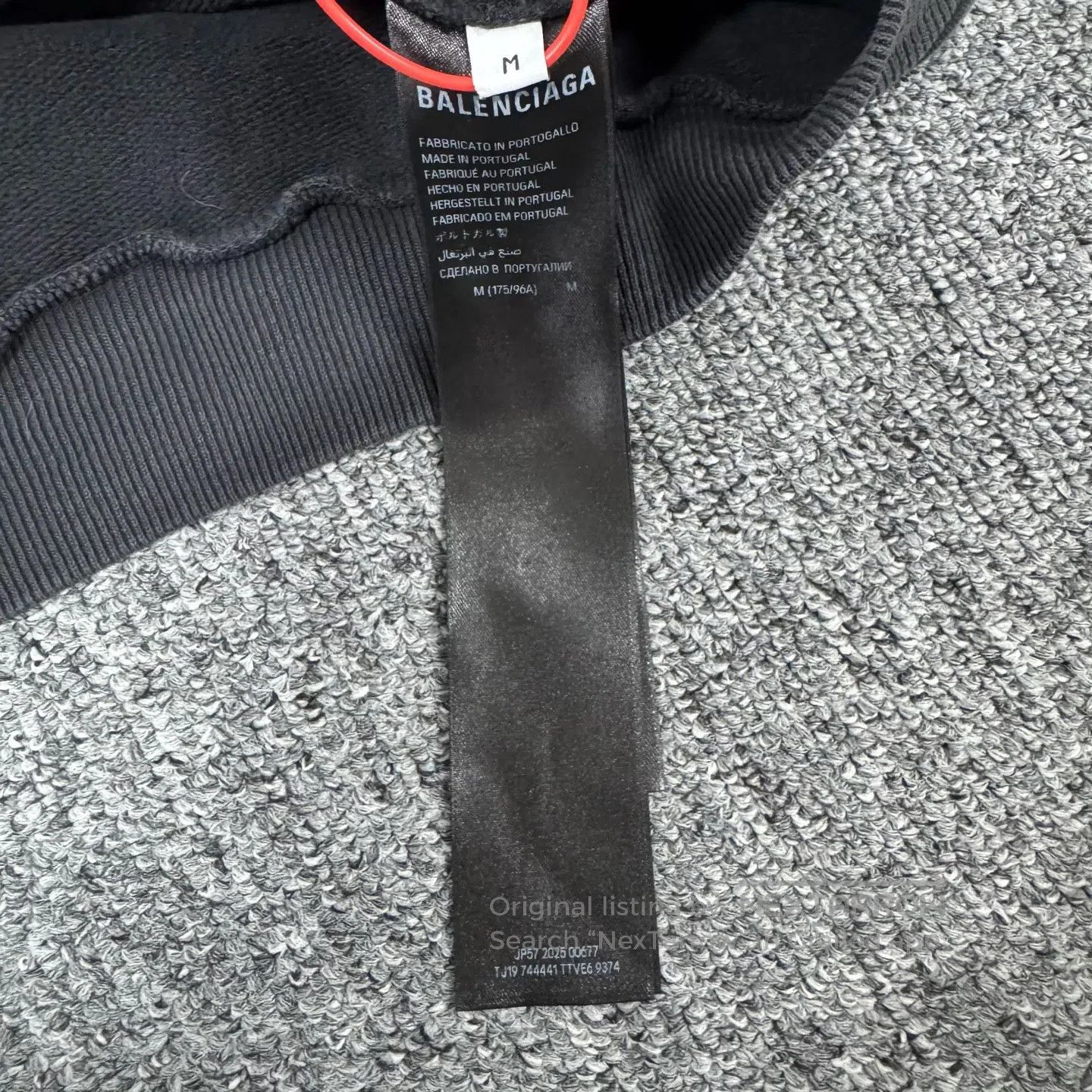 Balenciaga Balenciaga Model 25: Washed vintage finish;hooded silhouet Size US M / EU 48-50 / 2 - 7 Thumbnail