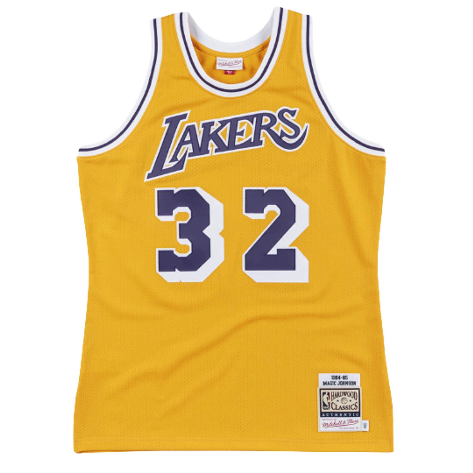 Image of Mitchell Ness Mitchell & Ness Authentic Jersey Los Angeles Lakers Home, Men's (Size XL)