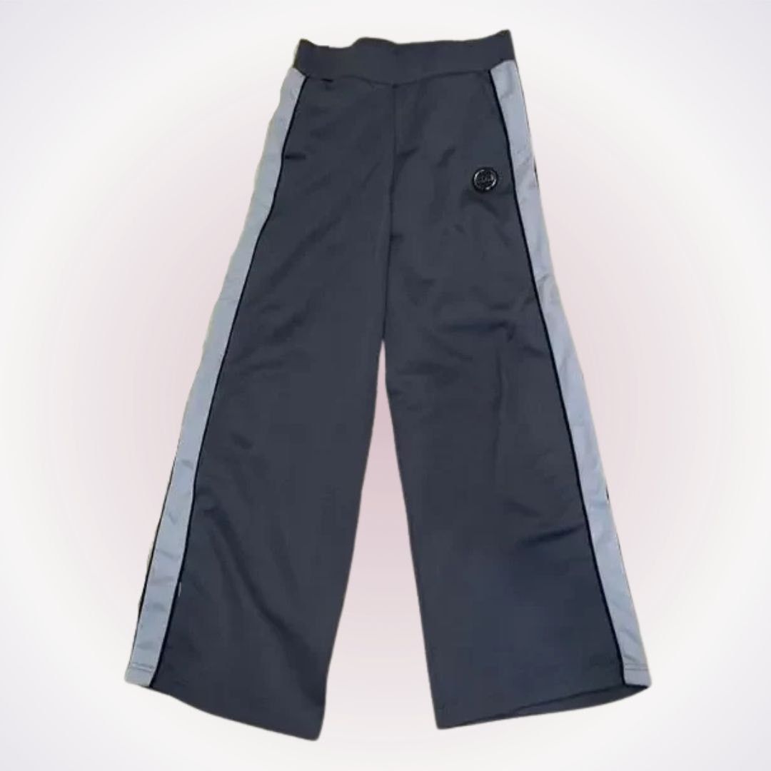 Colmar Colmar Luxury Designer Wide Leg Track Pants | Sz S Size 25" / US 0 / IT 36 - 1 Thumbnail