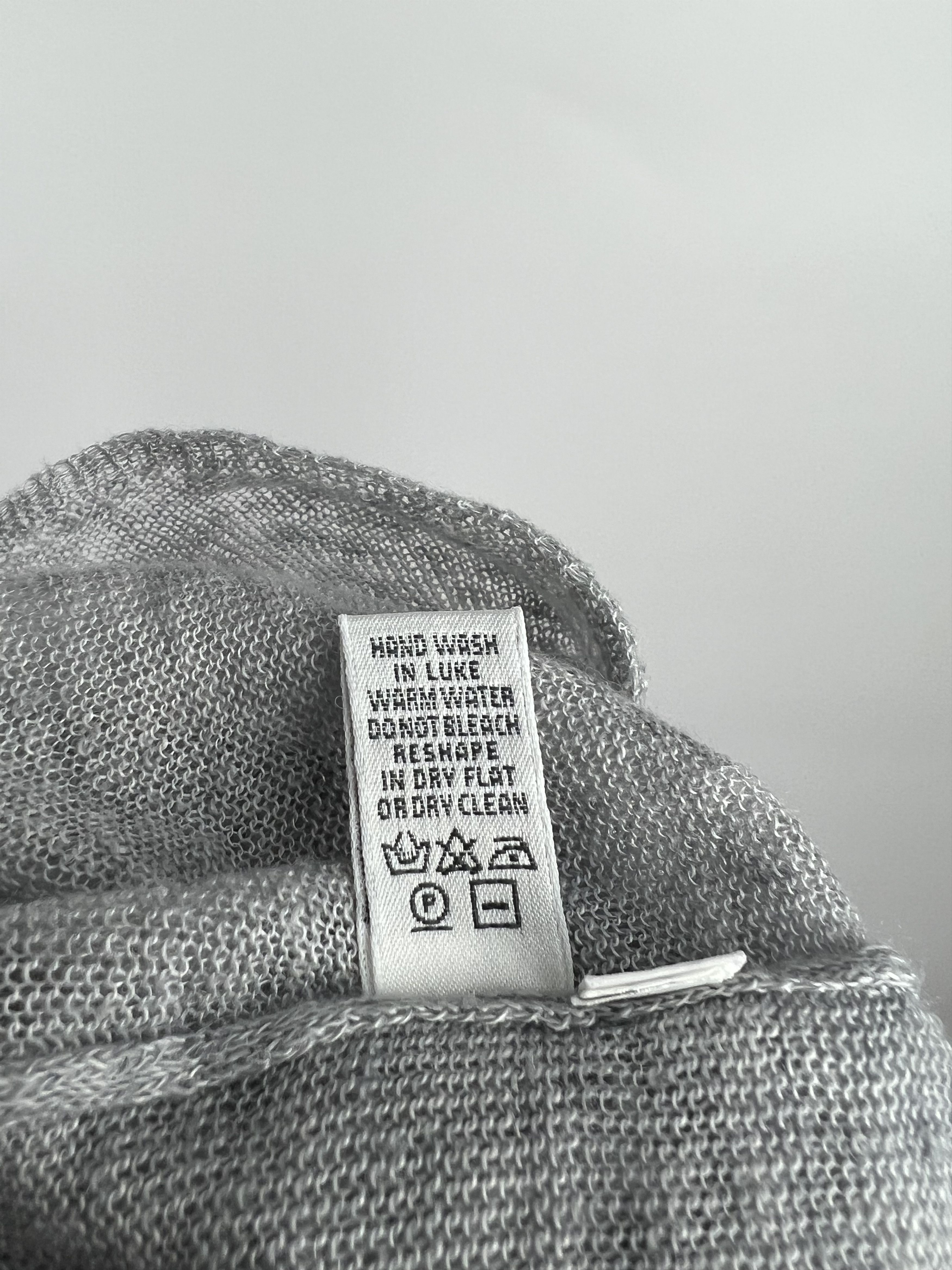 Other Gentry Portofino Women's Gray Linen Top Size 40 Size S / US 4 / IT 40 - 15 Thumbnail