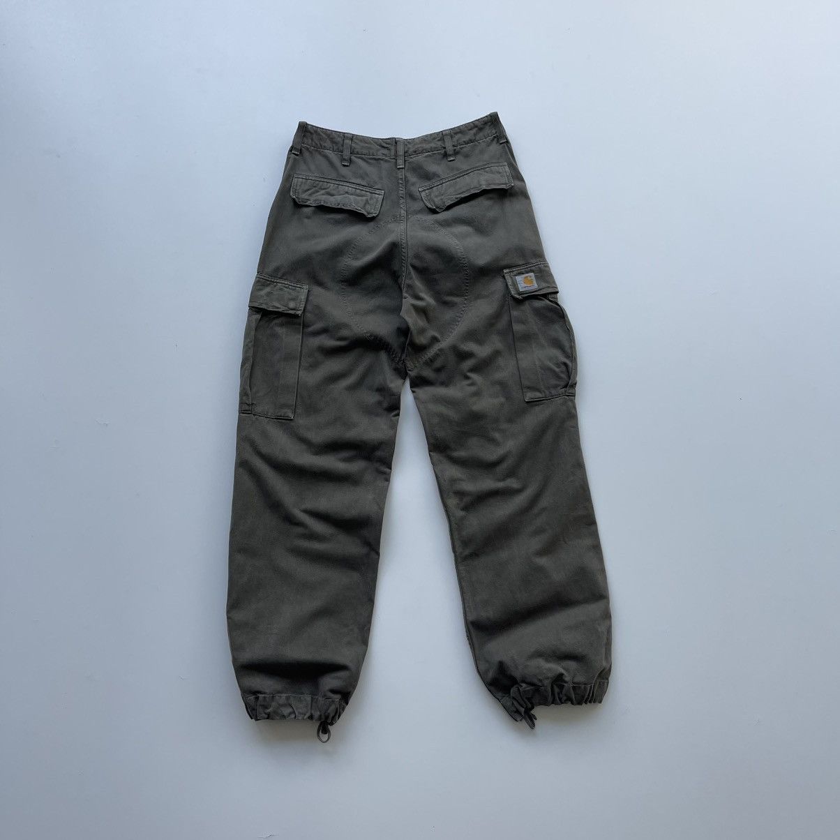 Carhartt Carhartt Vintage Baggy Cargo Pants Washed Green Y2K Gorpcore Size US 28 / EU 44 - 3 Thumbnail