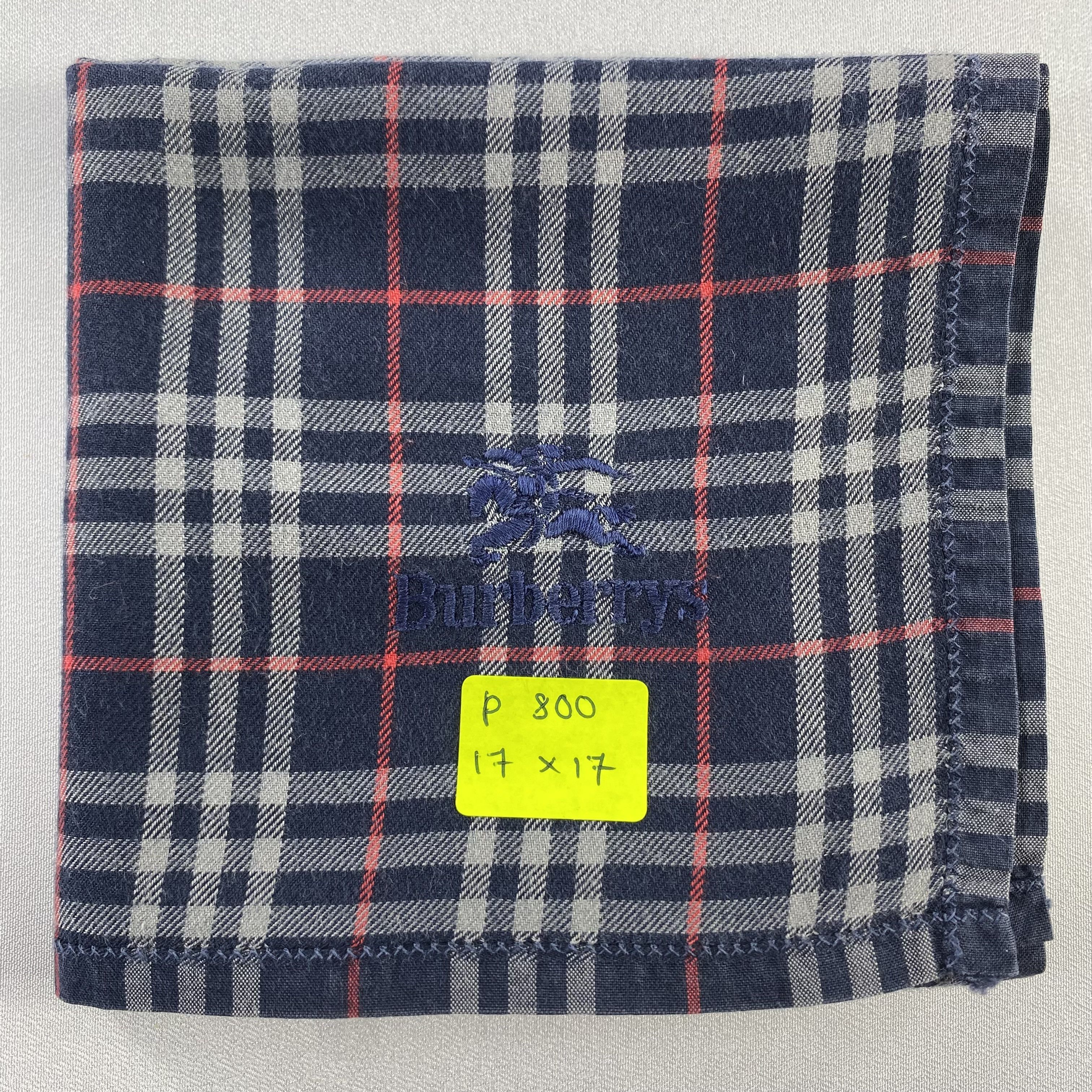 Burberry × Vintage Burberry Handkerchief / Neckerchief / Bandana-P800 Size ONE SIZE - 5 Thumbnail