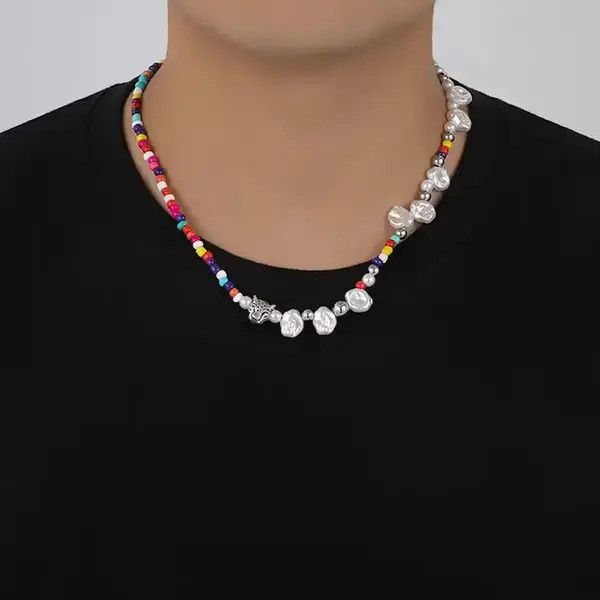 Jewelry Beaded Necklace Chain Size ONE SIZE - 4 Thumbnail