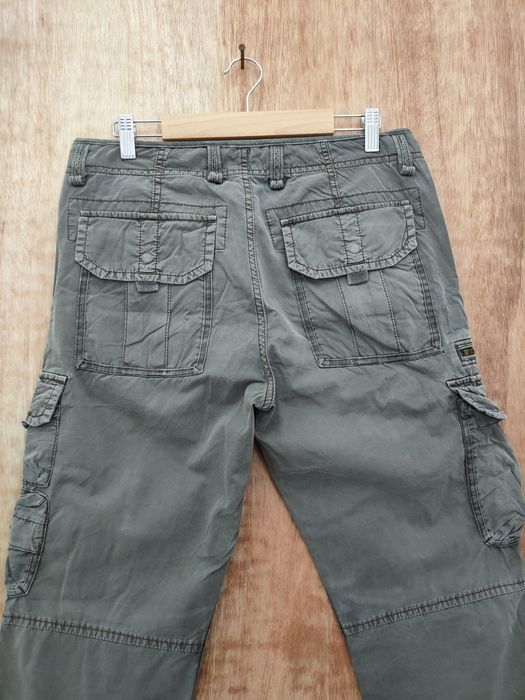 Japanese Brand uniqlo japan faded like balmain cargo pants #46-050DLL Size US 32 / EU 48 - 3 Thumbnail