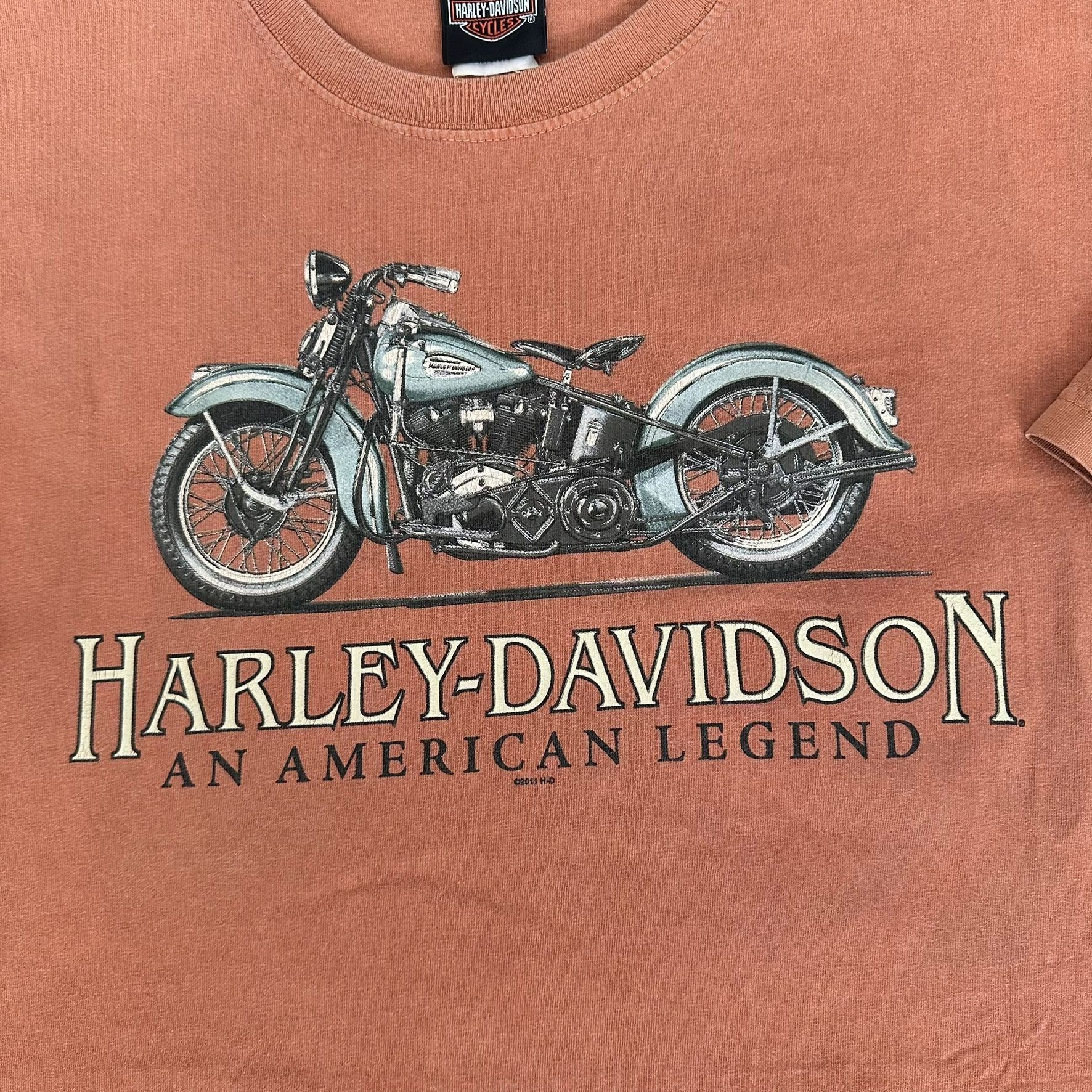 Harley Davidson Vintage Y2K Harley Davidson T-Shirt Moto Biker Loveland Colo Size US XXL / EU 58 / 5 - 2 Thumbnail