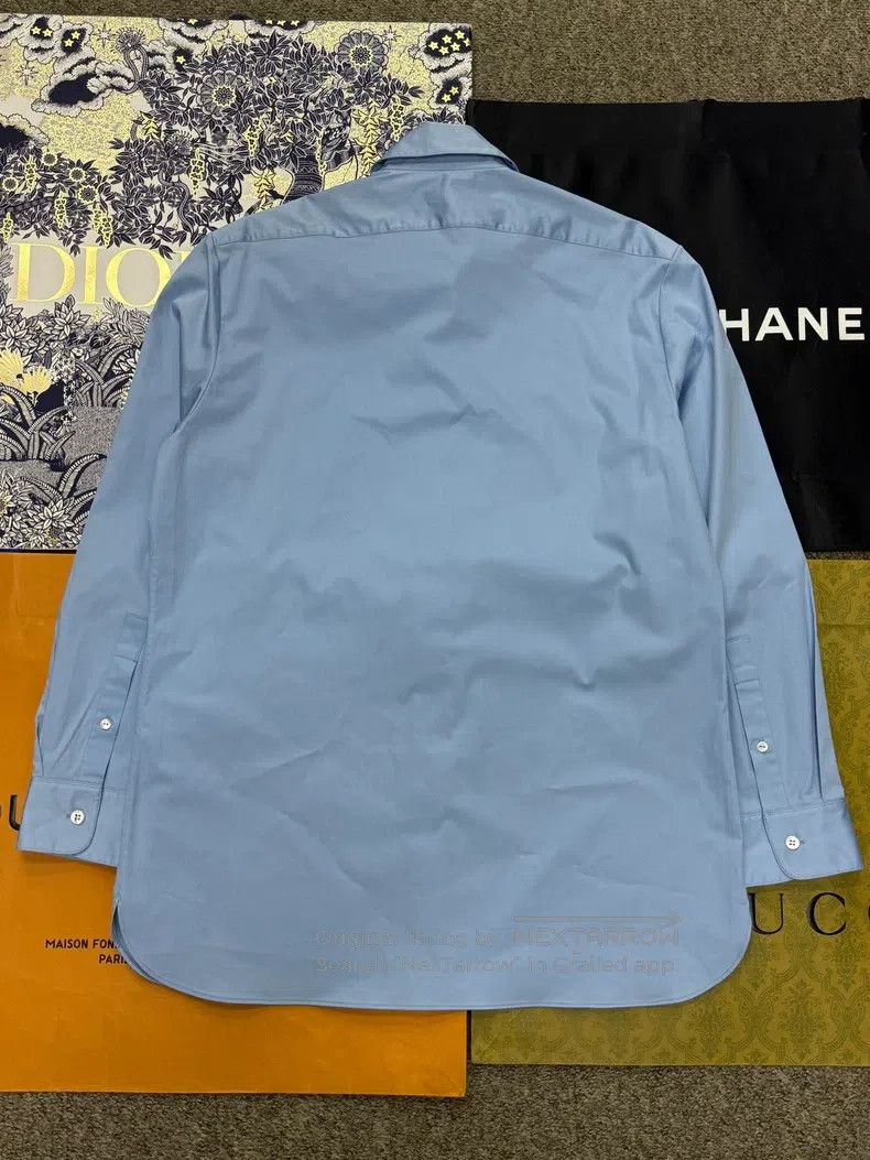 The Row The row Blue long-sleeved shirt Size US XS / EU 42 / 0 - 2 Thumbnail