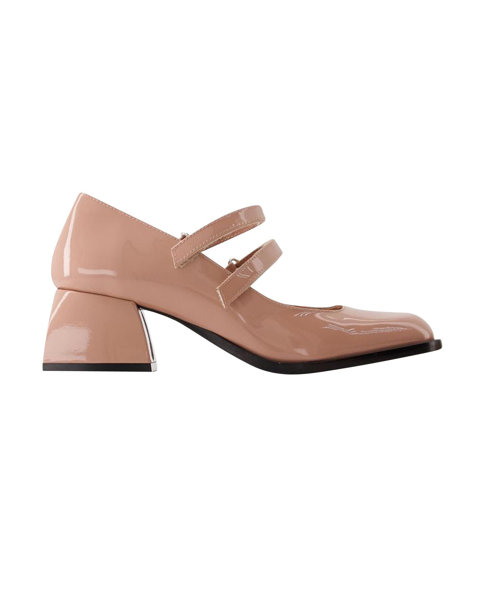 image of Nodaleto Bulla Bacara Leather Pumps - Pink Shoes, Women's (Size 7)