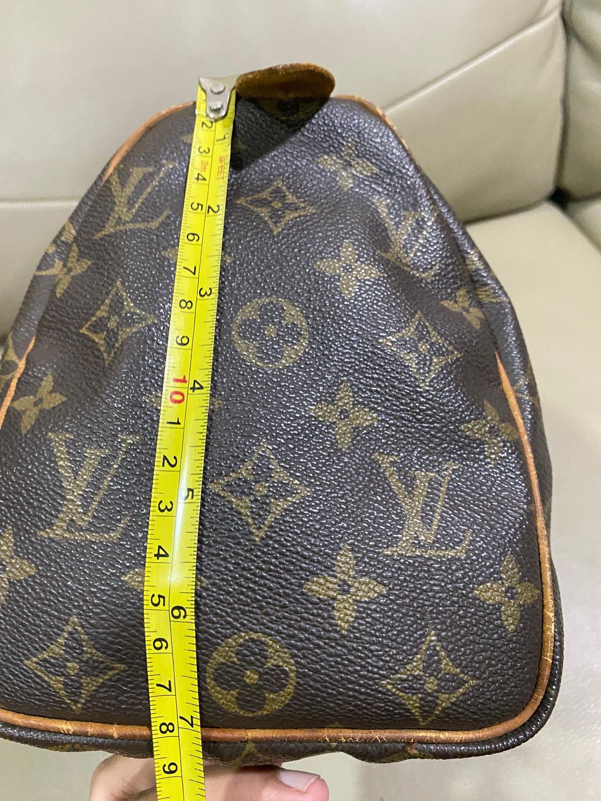 Louis Vuitton Authentic Vintage Louis Vuitton Monogram Speedy 30 Size ONE SIZE - 12 Thumbnail