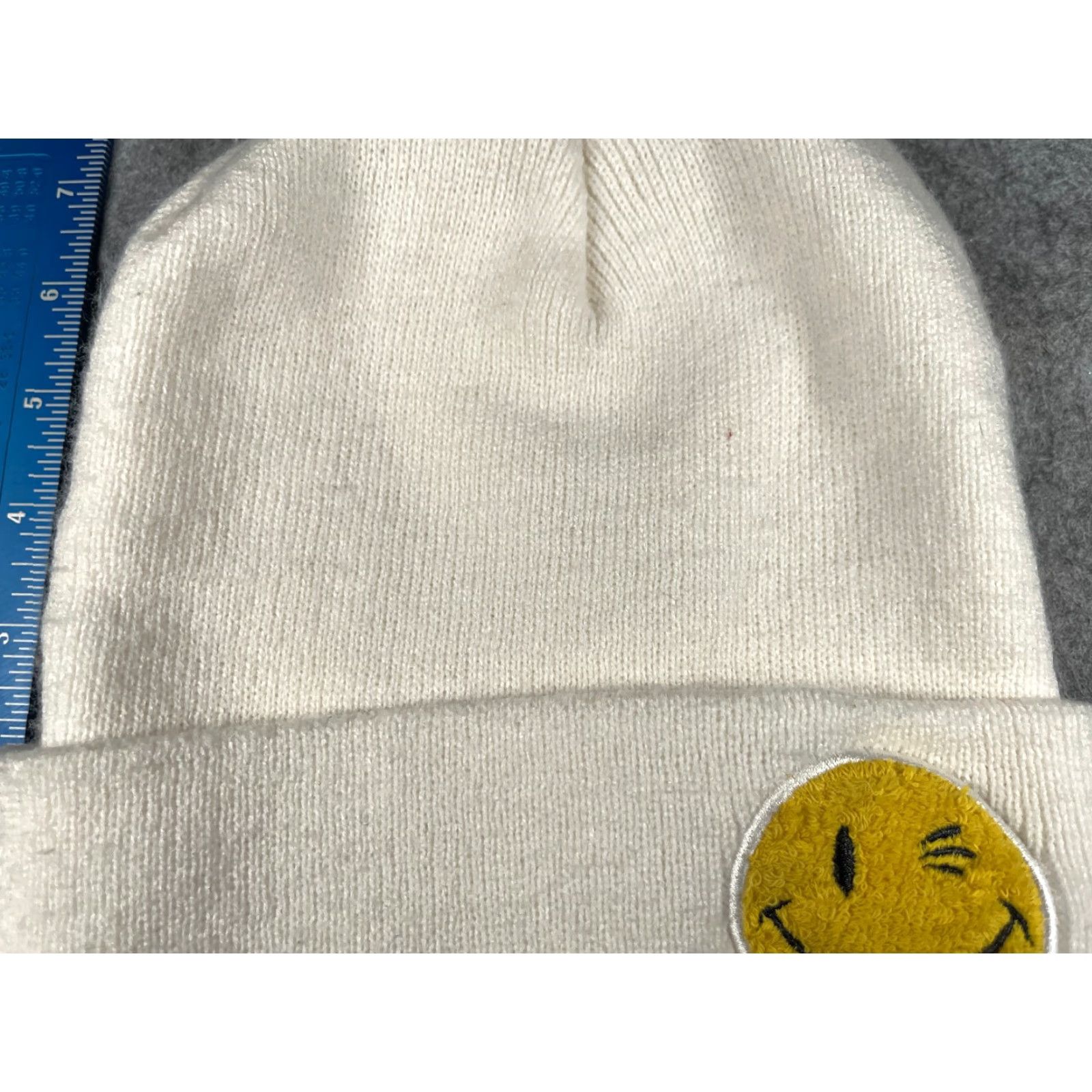 Vintage SGI Apparel Beanie Hat Adult White Knit Embroidered Acrylic Beanie SGI Apparel Unisex Adults One Size White Knit Beanie Skate Ski 90s? Size ONE SIZE - 3 Thumbnail