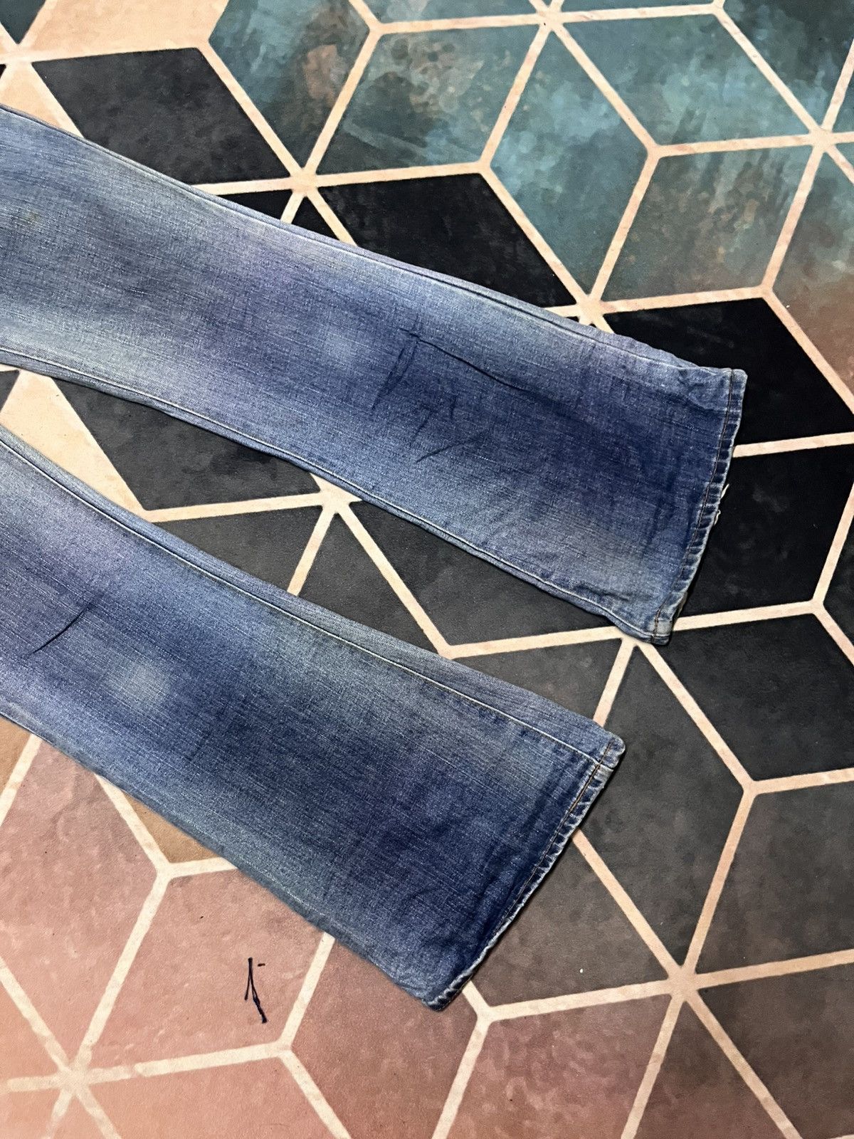 Wrangler 💥Vintage Lady Wrangler FLARE BOOTCUT Seasoned Jeans Size 30" / US 8 / IT 44 - 4 Thumbnail