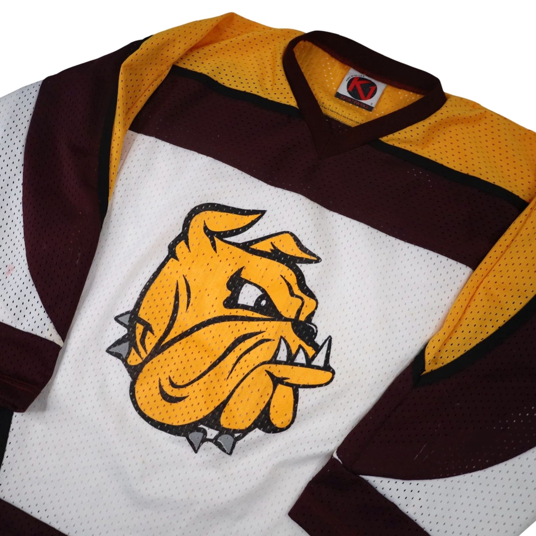 Vintage VINTAGE Minnesota Duluth Bulldogs Hockey Jersey T-Shirt Mens White S Size US S / EU 44-46 / 1 - 2 Thumbnail