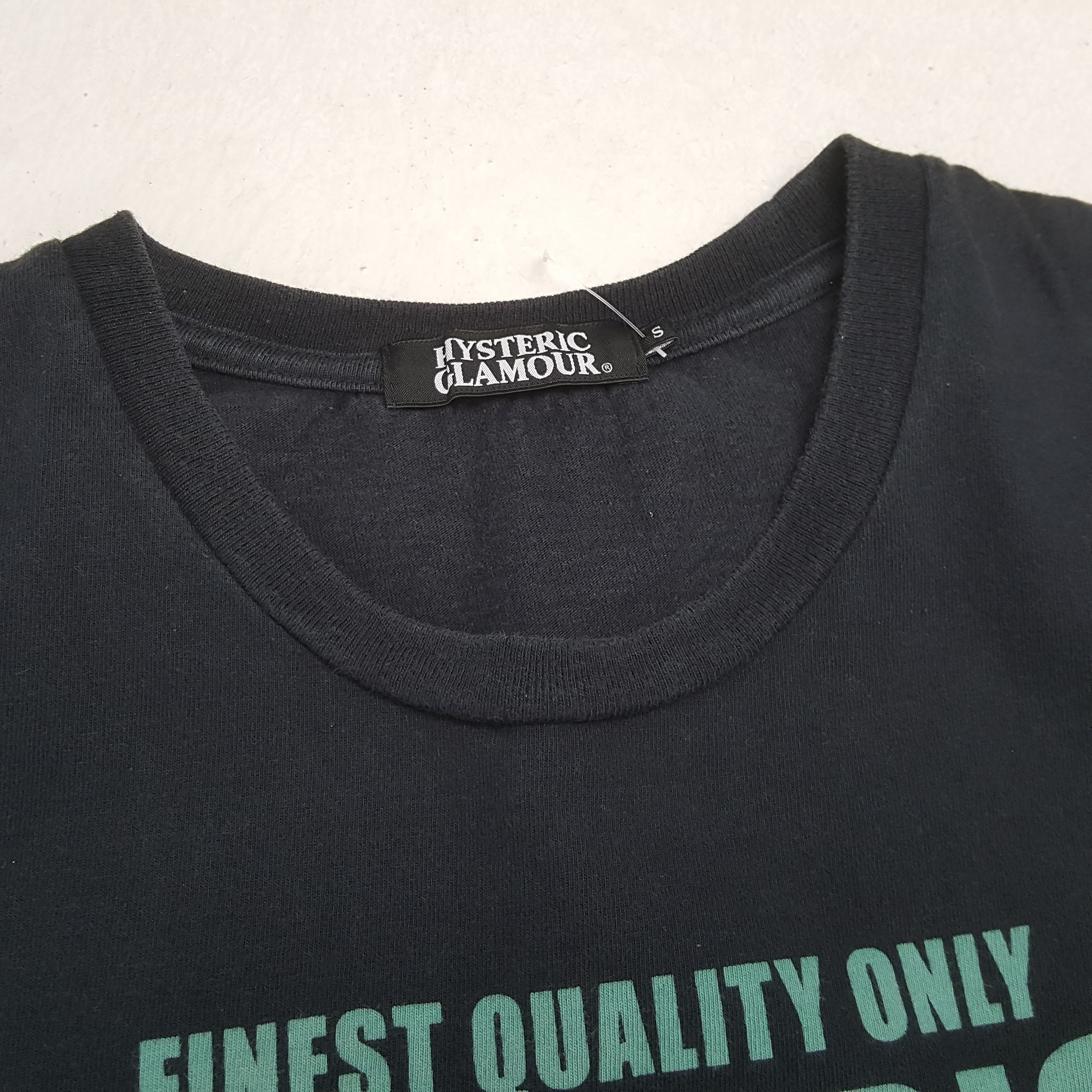 Hysteric Glamour × Japanese Brand × Vintage Vintage HYSTERIC GLAMOUR Japanese Fashion Brand T-Shirt Size US S / EU 44-46 / 1 - 8 Thumbnail