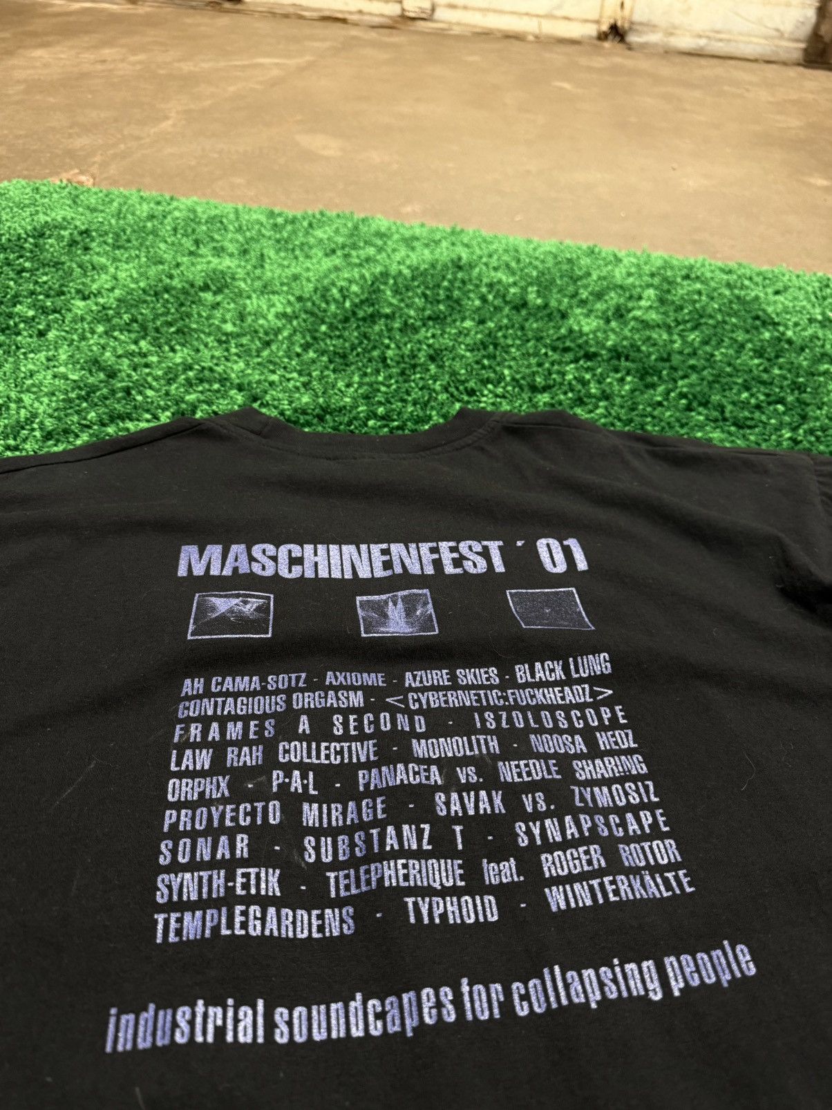 Band Tees × Vintage RARE Industrial MASCHINEFEST 2001 NOISE Festival Tee Size US XL / EU 56 / 4 - 3 Thumbnail