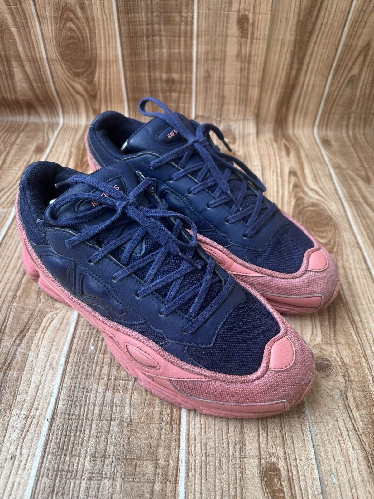 Adidas × Raf Simons Adidas Raf Simons “Tactile Rose” Low Top Sneaks Size US 10.5 / EU 43-44 - 4 Thumbnail