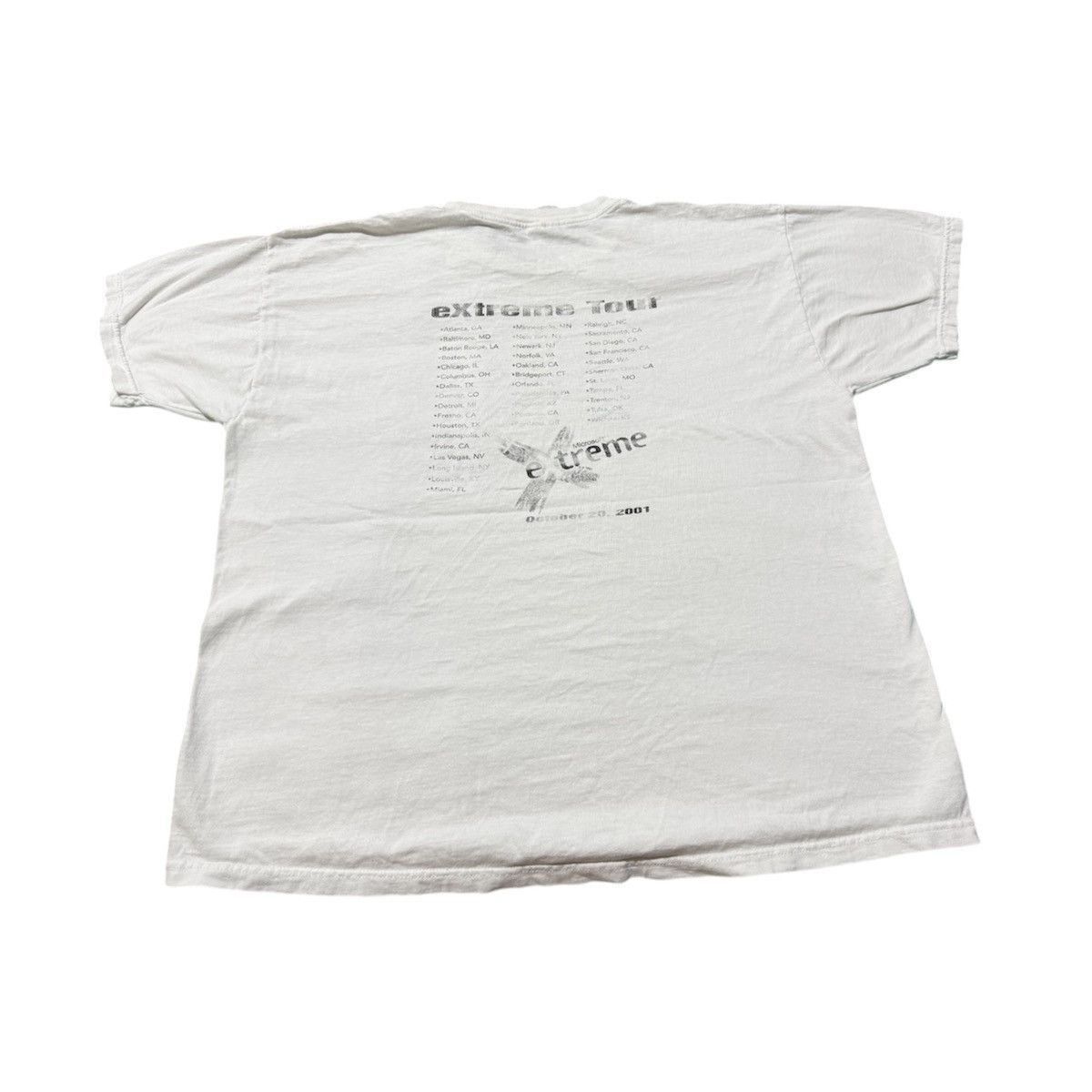 Microsoft × Vintage VTG 2000s Microsoft Extreme Tour X Game T-Shirt Size US XL / EU 56 / 4 - 2 Thumbnail