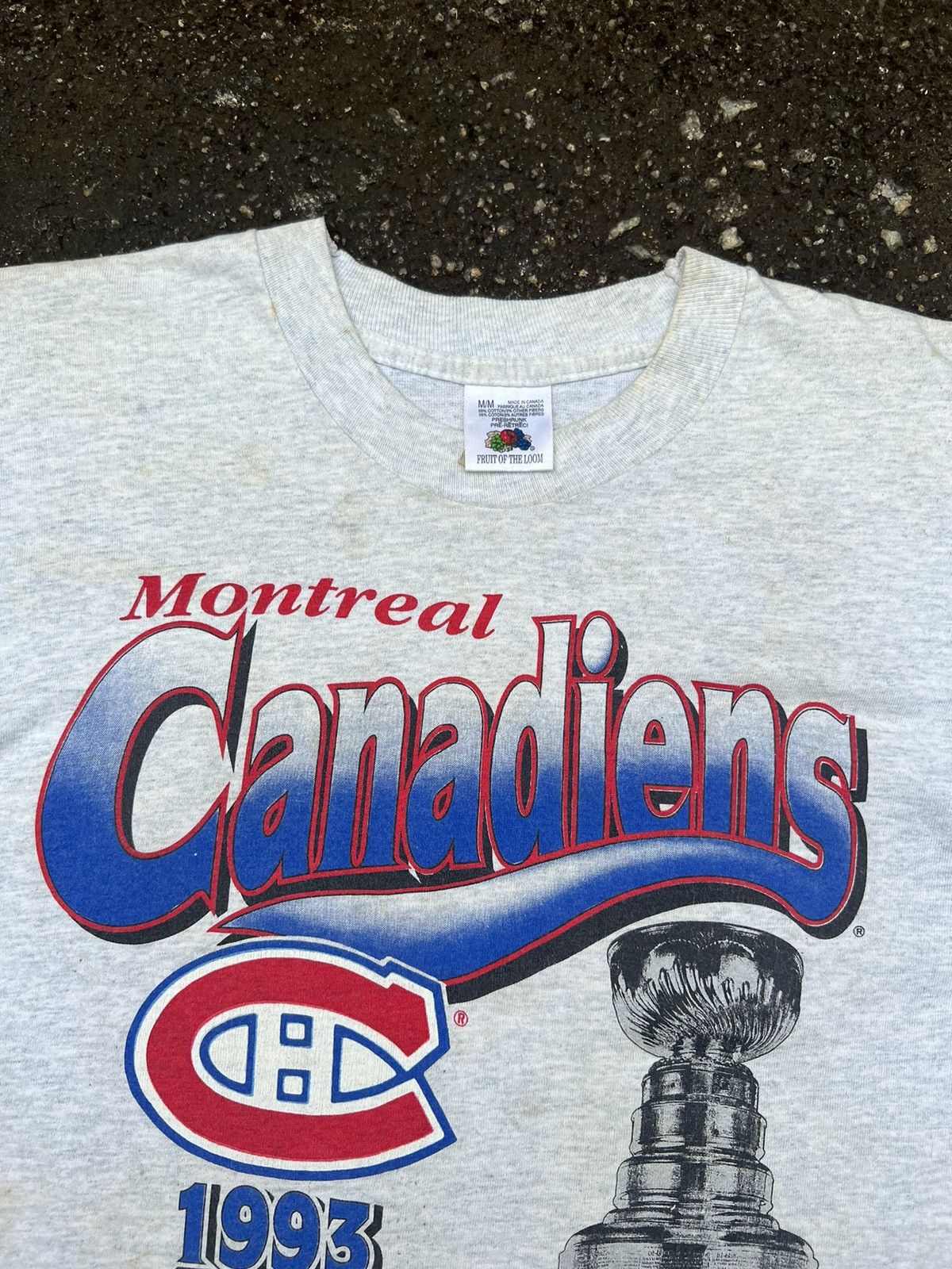 NHL × Vintage Vintage 90s Montreal Canadiens 1993 Stanley Cup Champions Size US M / EU 48-50 / 2 - 6 Thumbnail