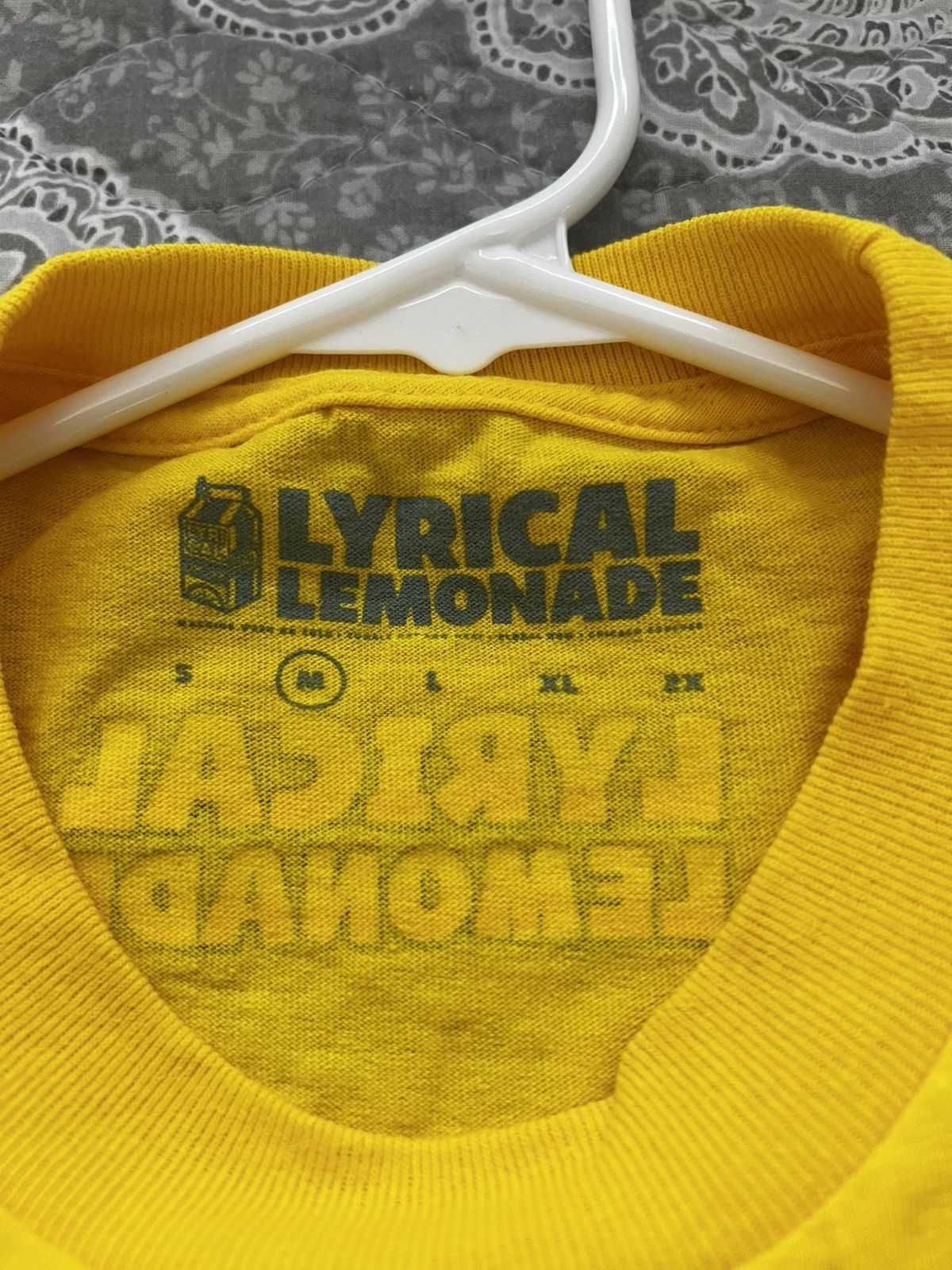 Lyrical Lemonade Lyrical Lemonade Yellow Graphic Tee – Medium – Rare Drop Size US M / EU 48-50 / 2 - 2 Thumbnail