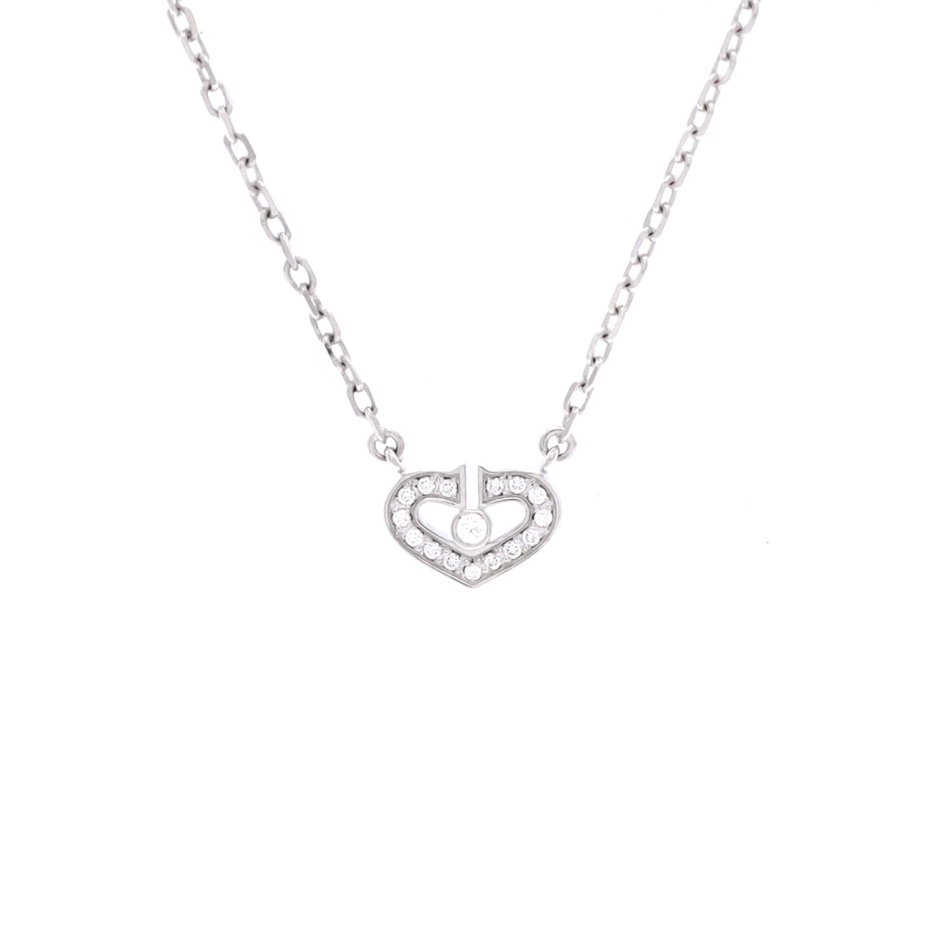Cartier C Heart de Pendant Necklace Size ONE SIZE - 1 Thumbnail