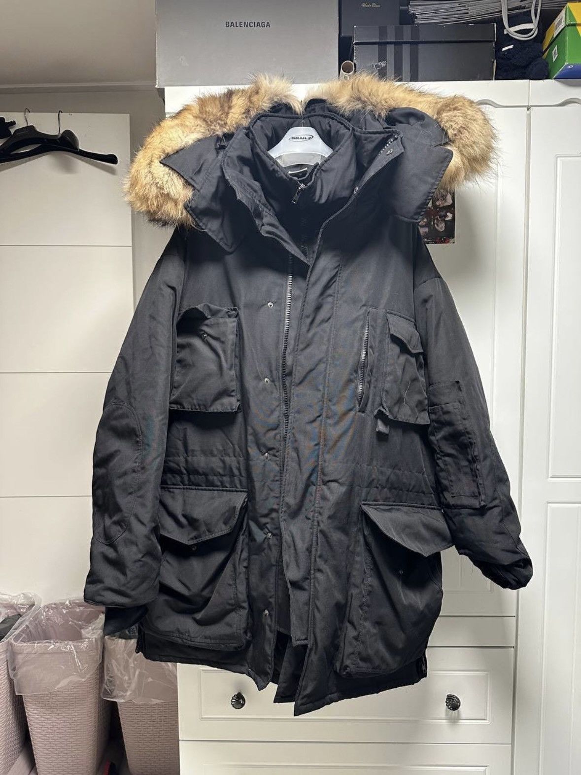 Vetements Vetements 17aw parke runway Size US M / EU 48-50 / 2 - 1 Thumbnail