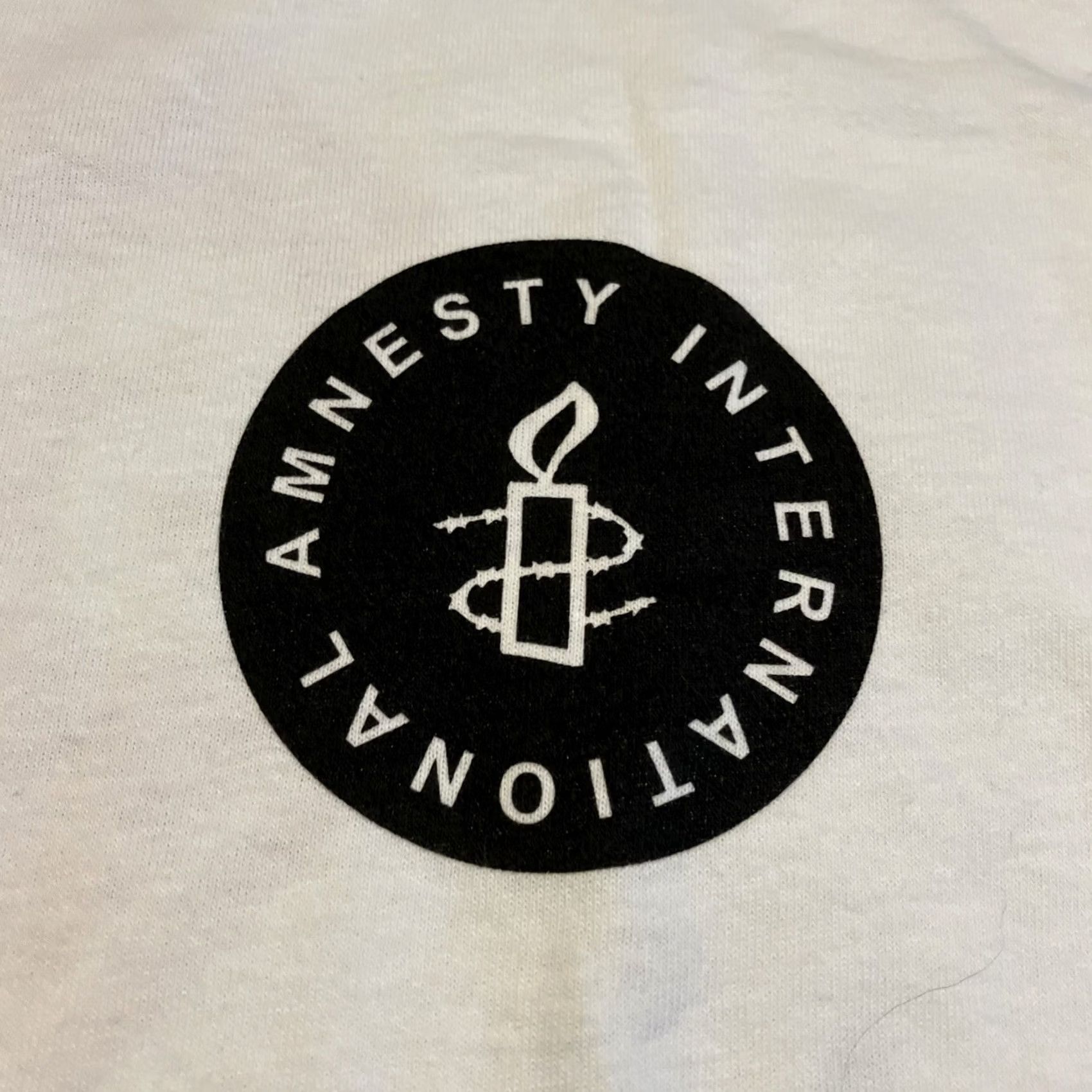 Gildan VINTAGE Amnesty International Stop Human Trafficking T Shirt Large NWOT Size US L / EU 52-54 / 3 - 2 Thumbnail