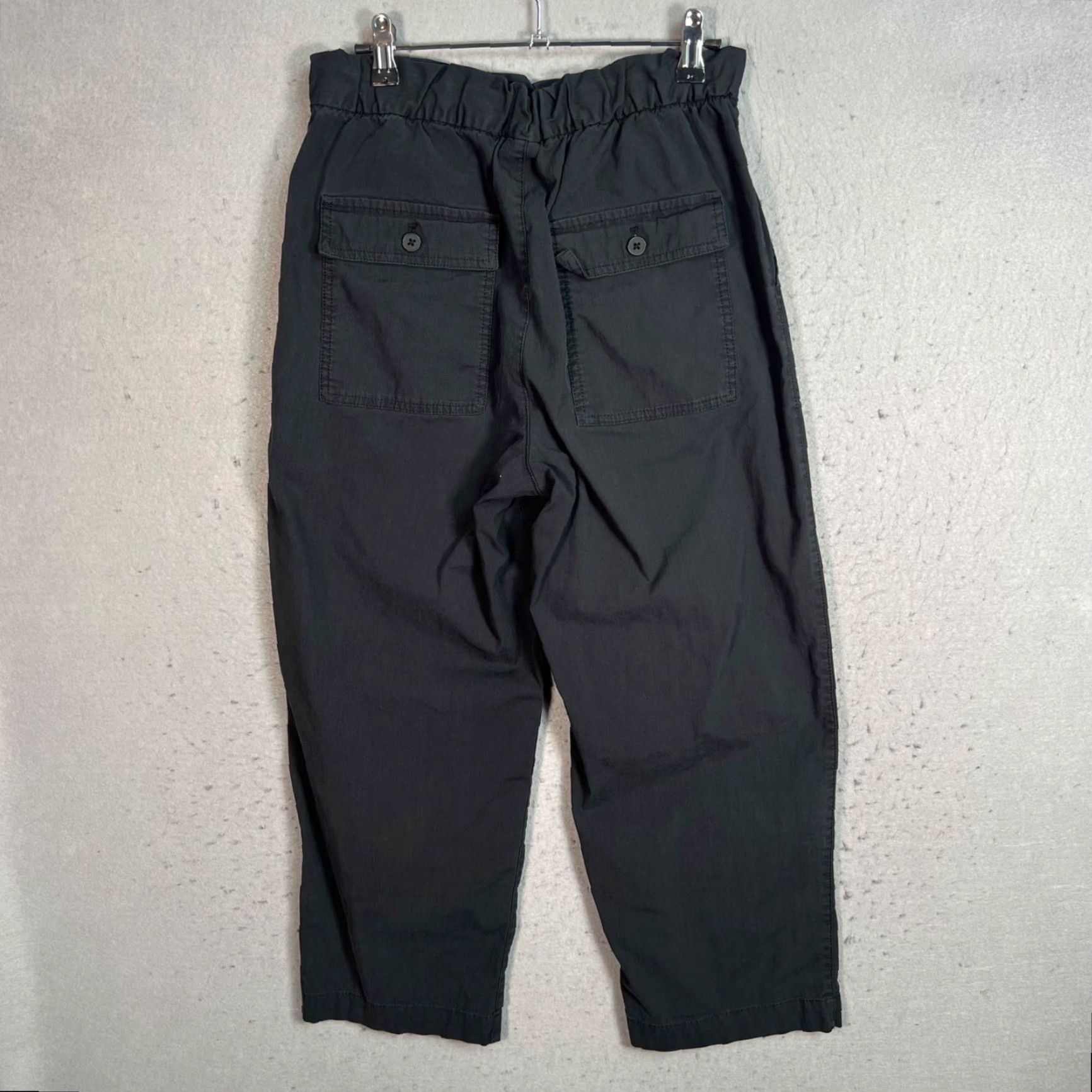 Gap Gap Womens Size Small Petite Cropped Off-Duty Khaki Straight Leg Pants Size 28" / US 6 / IT 42 - 2 Thumbnail