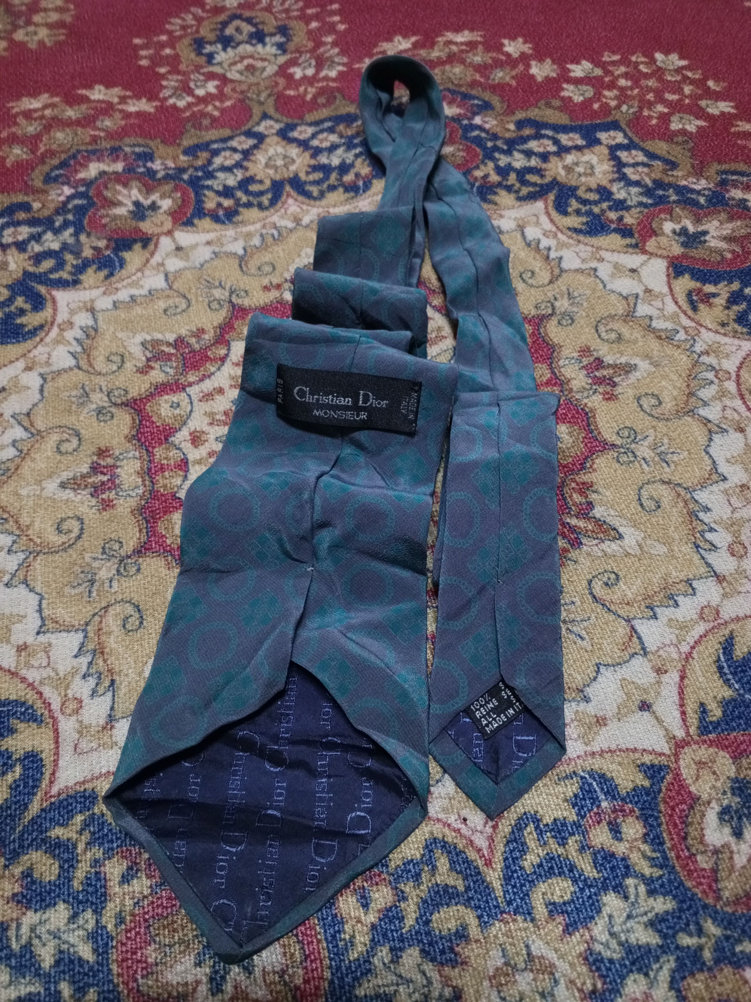 Christian Dior Monsieur Dior Neck tie Size ONE SIZE - 1 Thumbnail