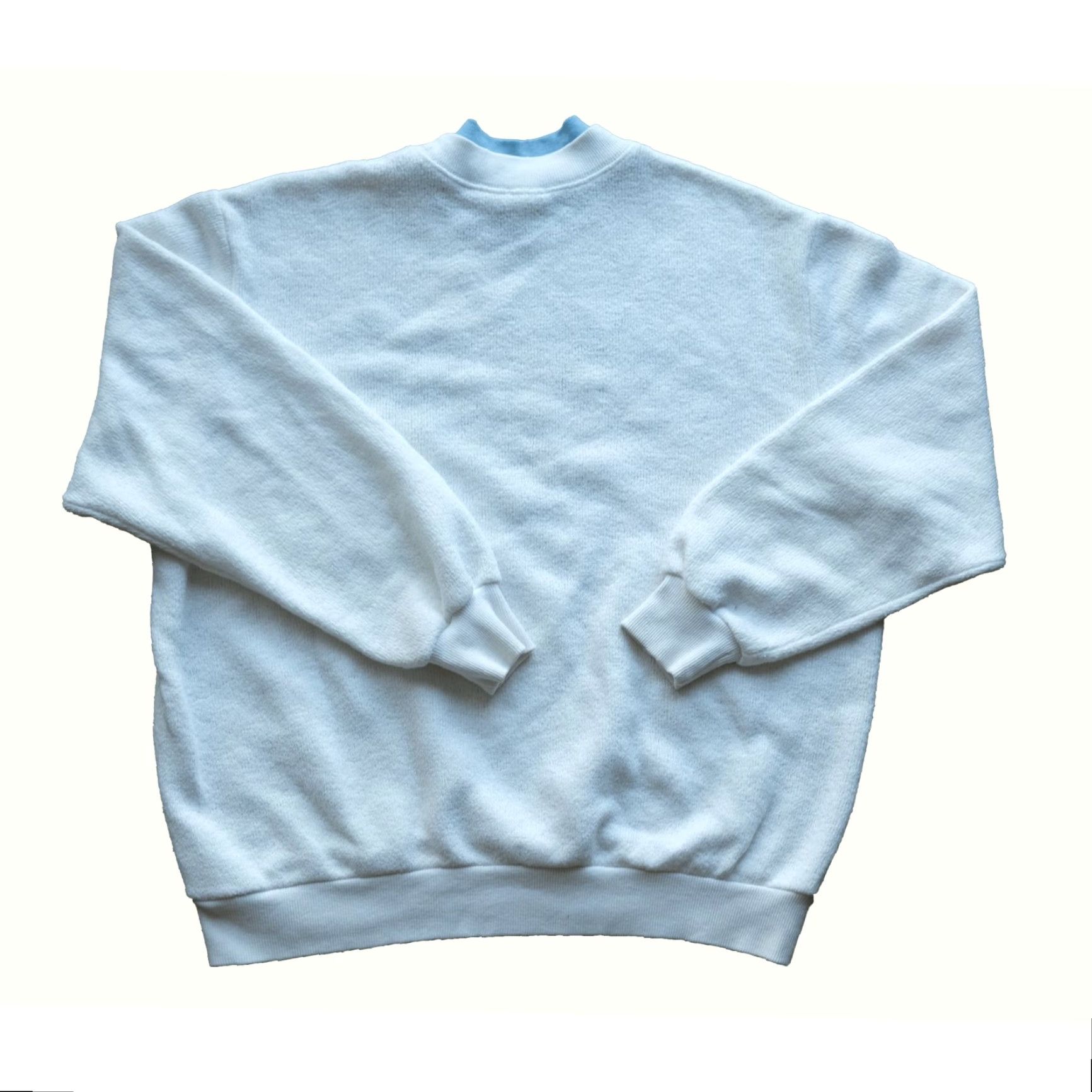 Vintage VINTAGE Christmas 90s Y2K BON WORTH ANGELS CREWNECK SWEATSHIRT White Adult L Mens Size US L / EU 52-54 / 3 - 3 Thumbnail